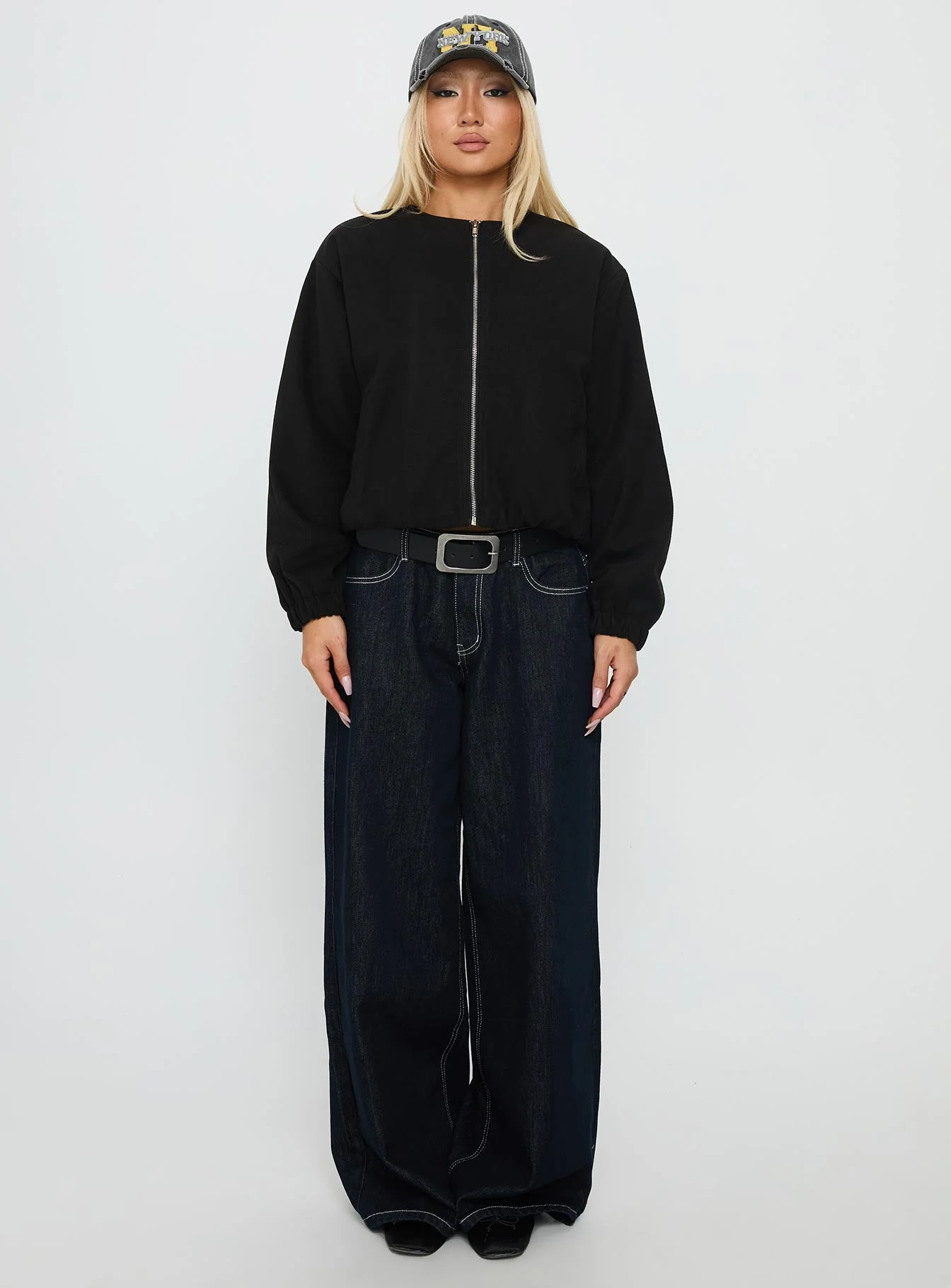 Grasp Bomber Jacket Black - Image 7