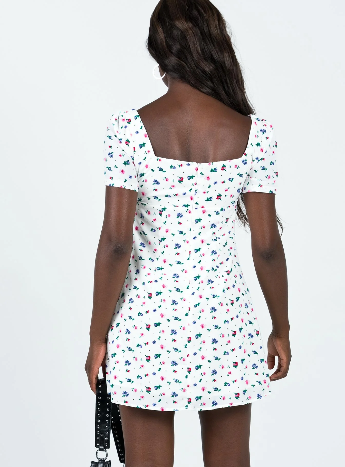 Hastings Mini Dress Floral Multi - Image 5