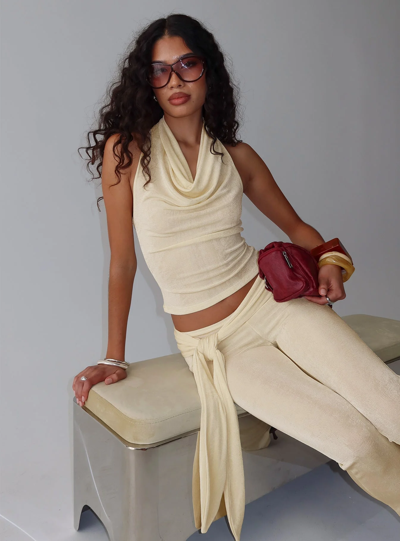 Heritage Halter Top Lemontini - Image 8