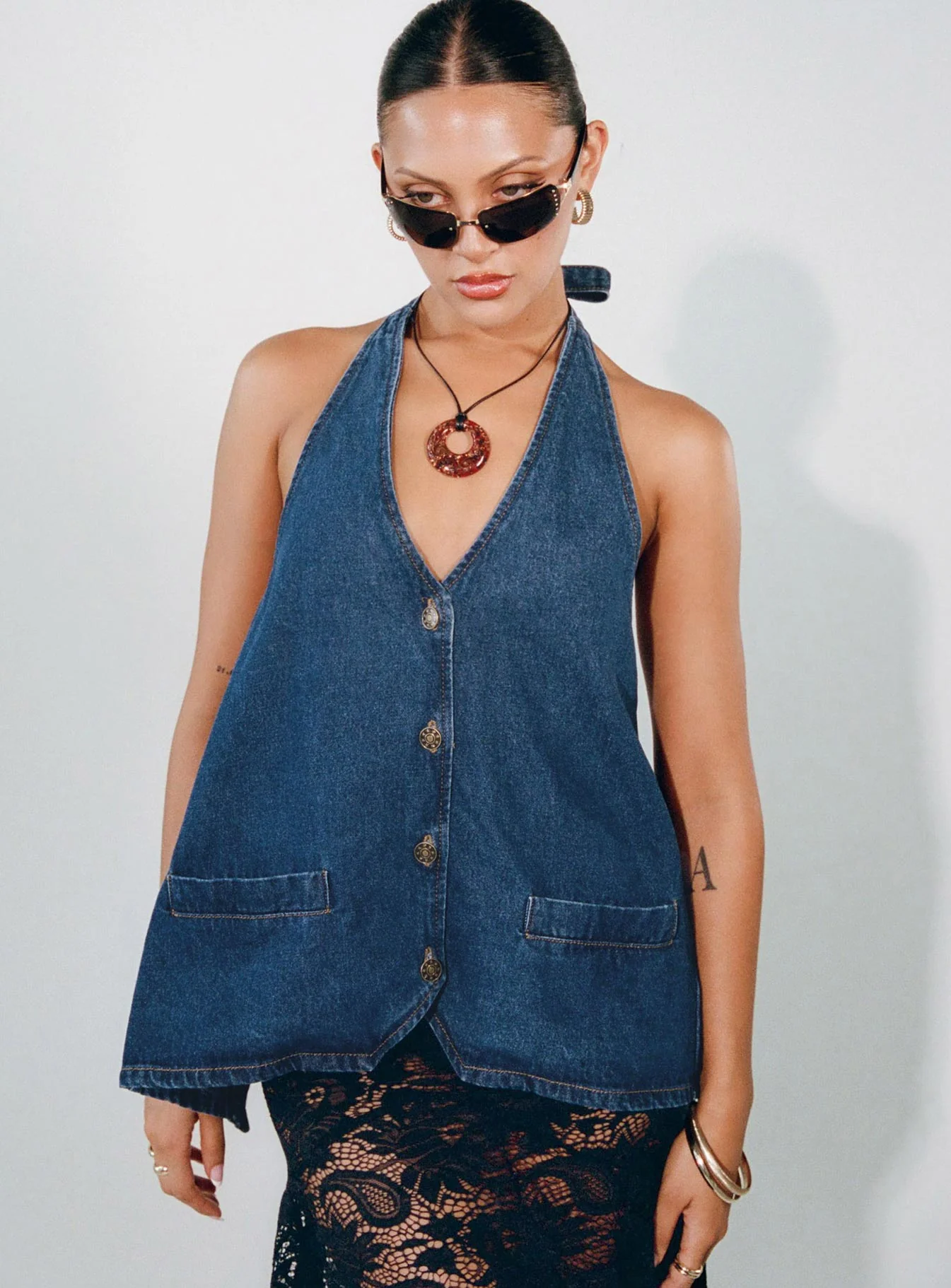 Hills Halter Denim - Image 3