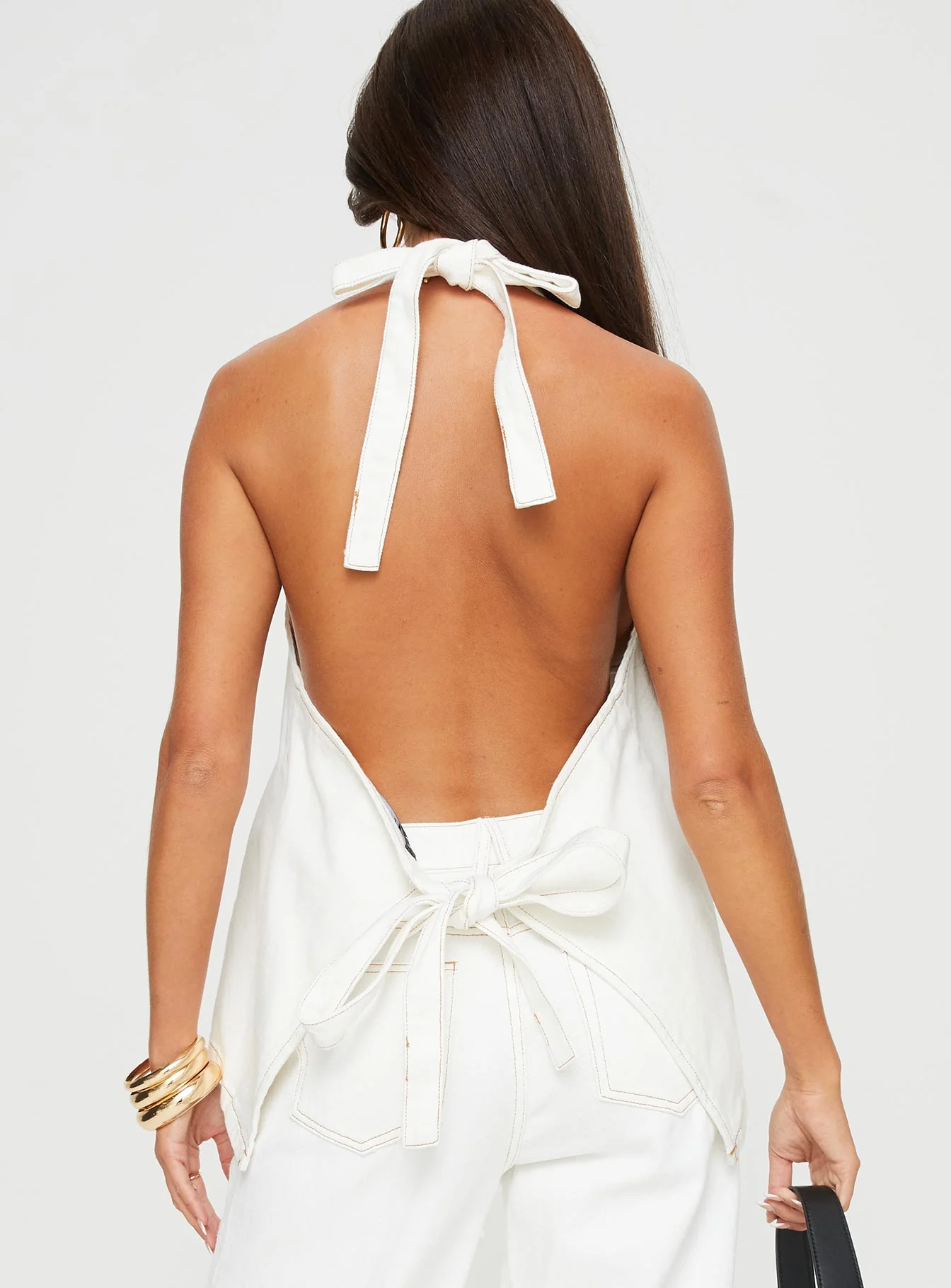 Hills Halter Top Porcelain - Image 5