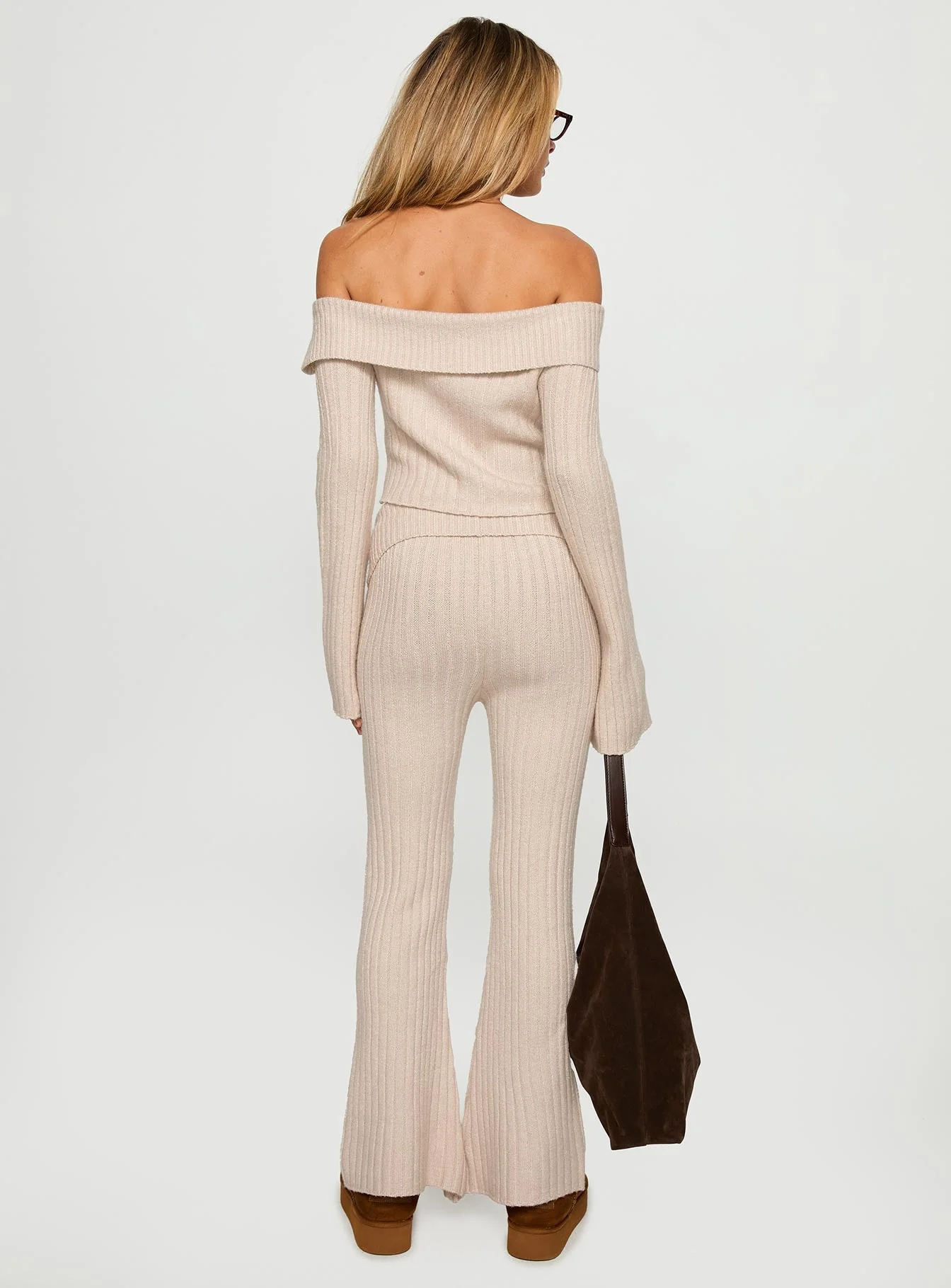 With Purpose Knit Jumper Beige - Image 5