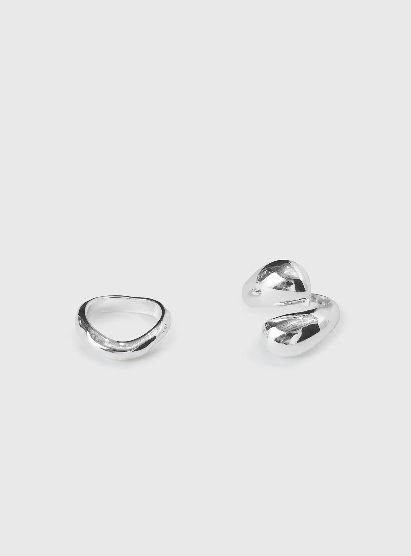 Hopes Up Ring Pack Silver - Image 2