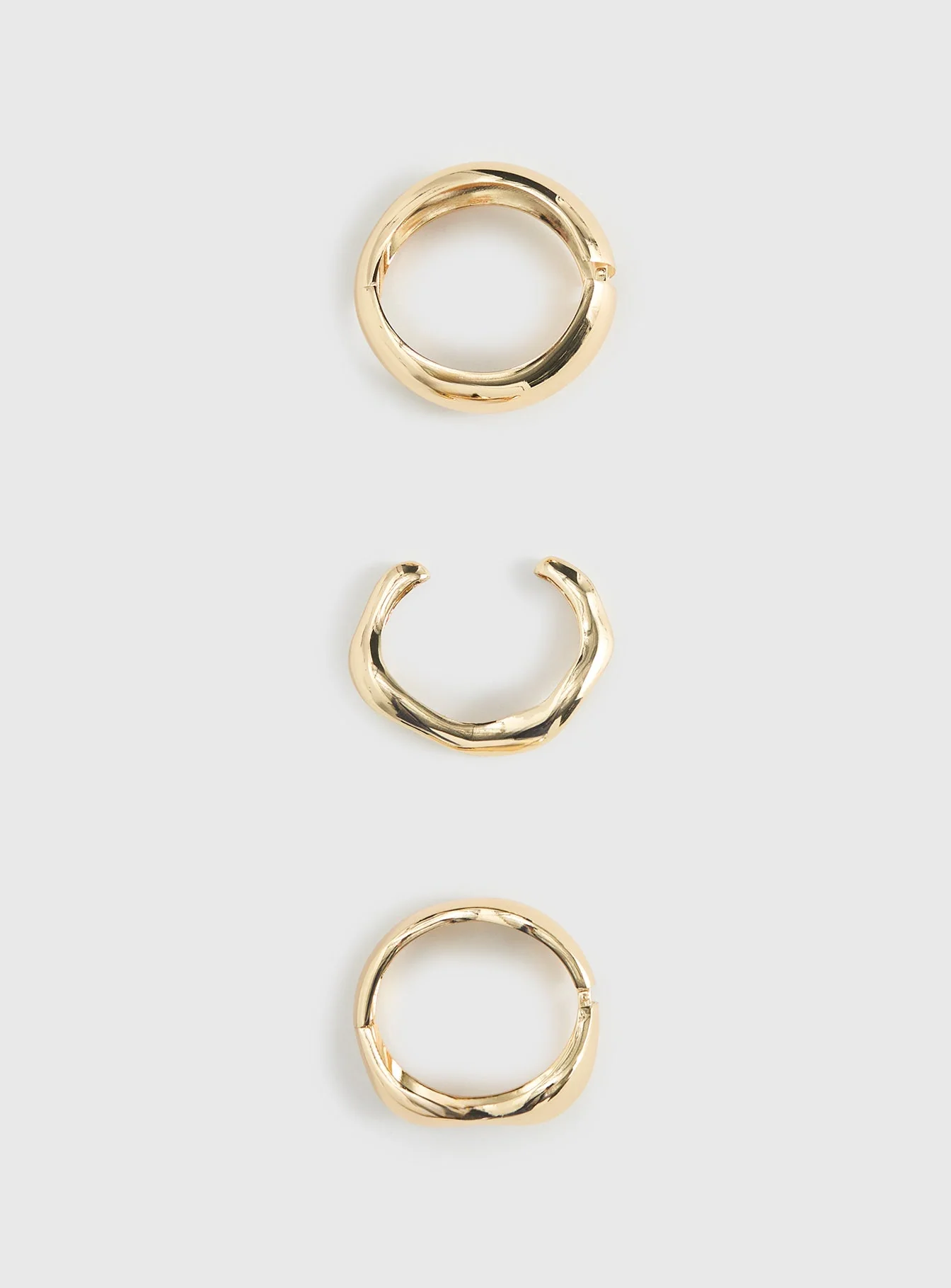 Hot Gossip Cuff Set Gold - Image 3