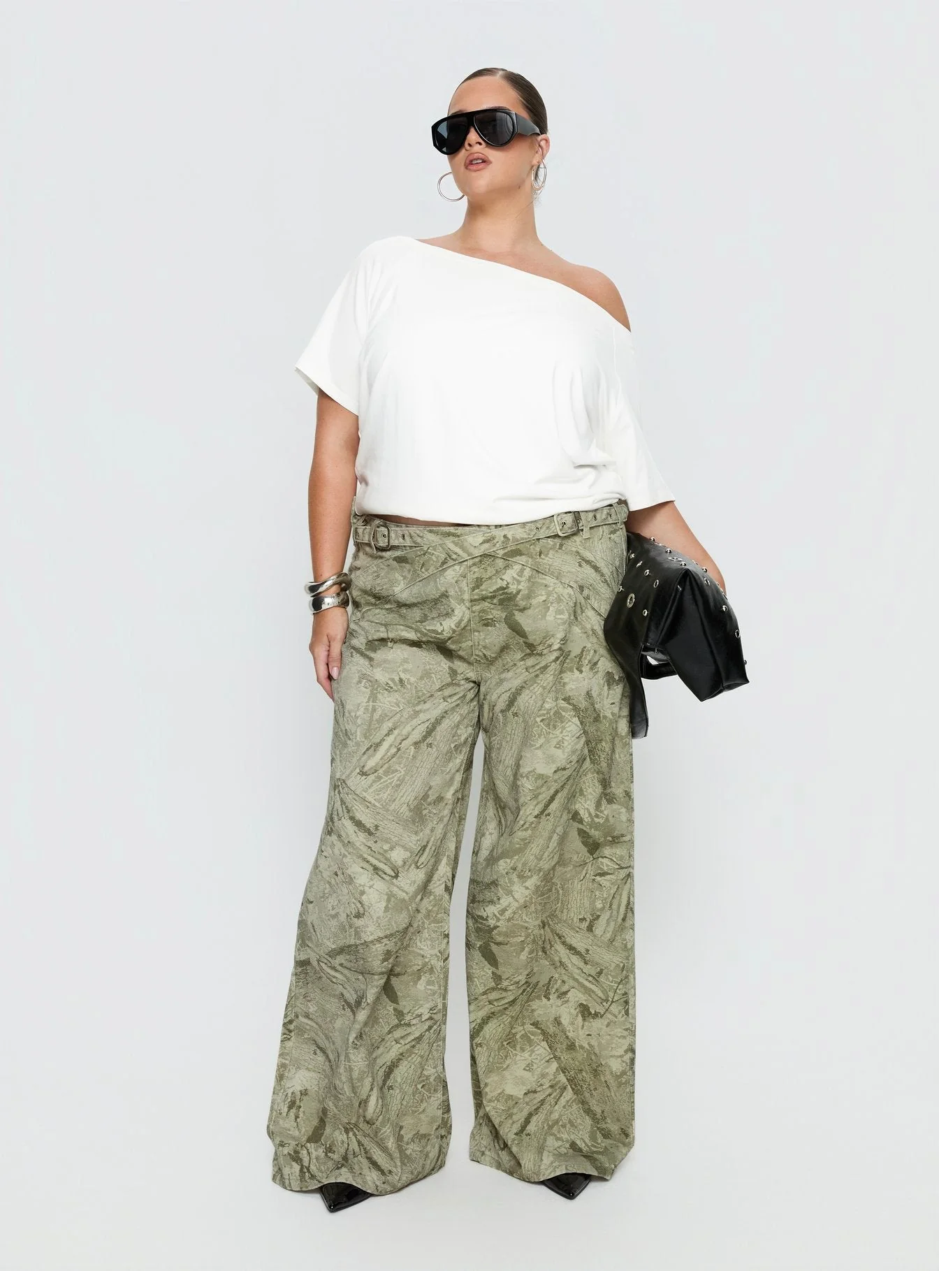 Icon Baby Off Shoulder Top White Curve - Image 2