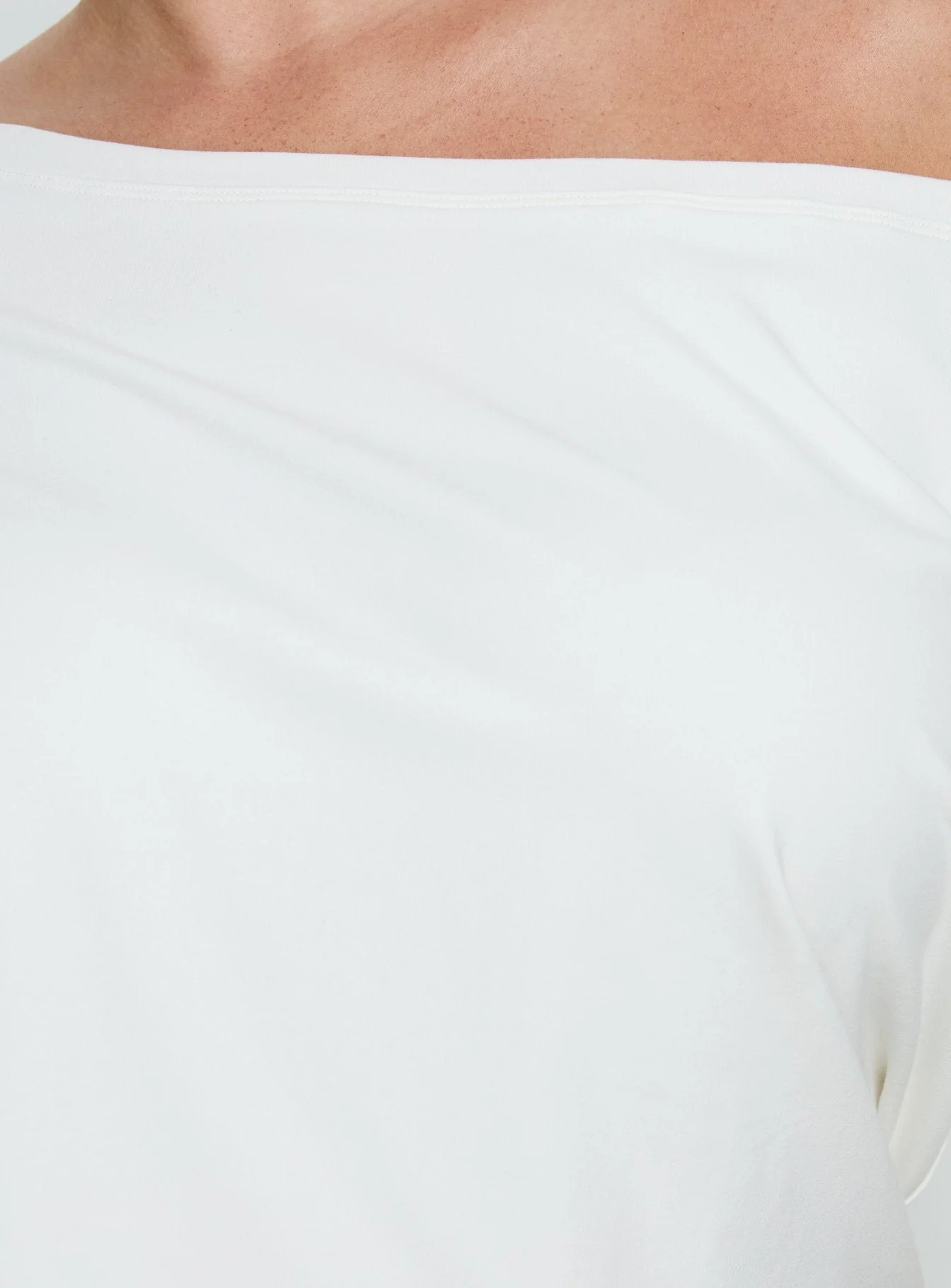 Icon Baby Off Shoulder Top White Curve - Image 5