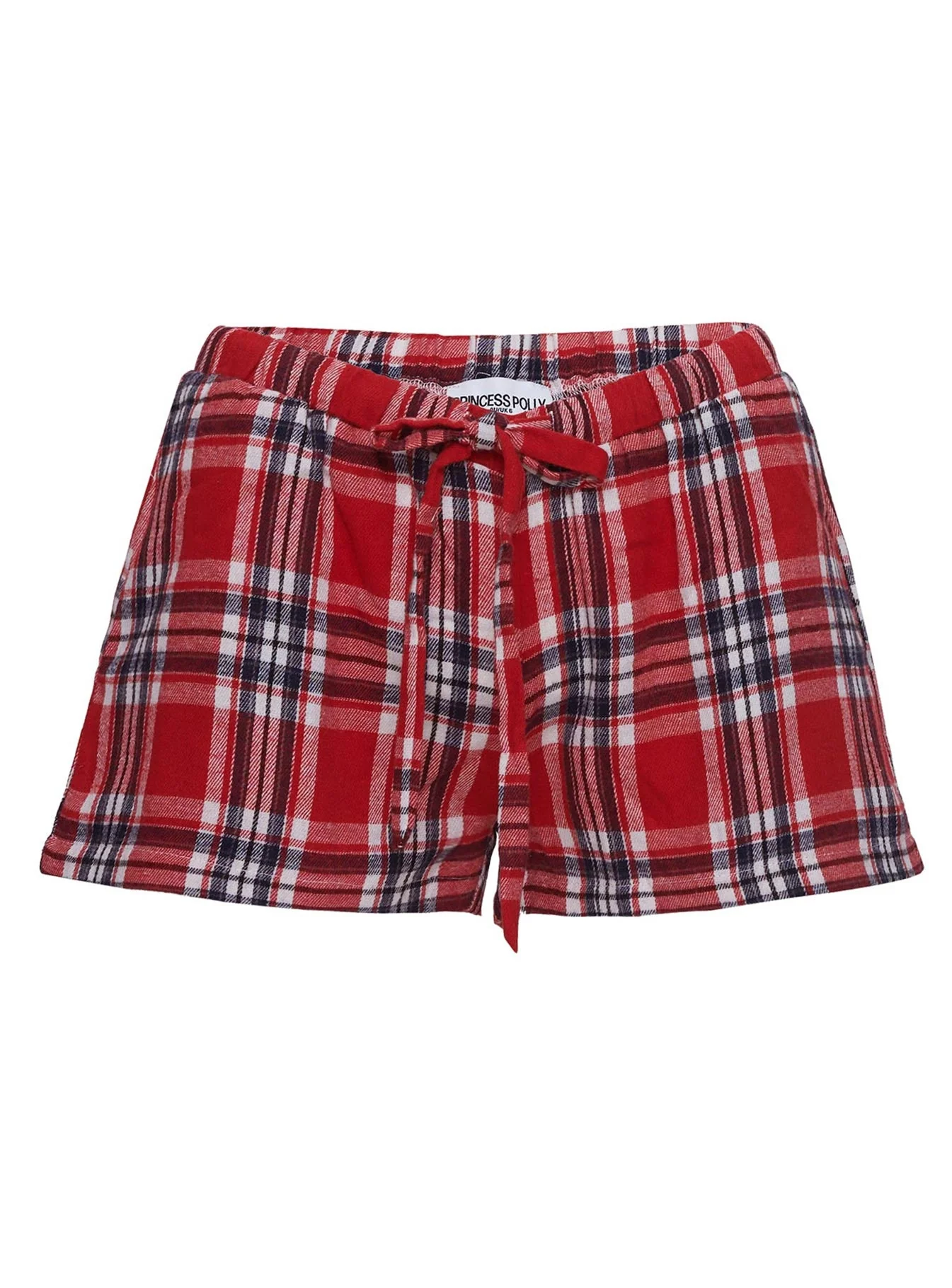 In The Morning Sleep Short Red Check - Image 5