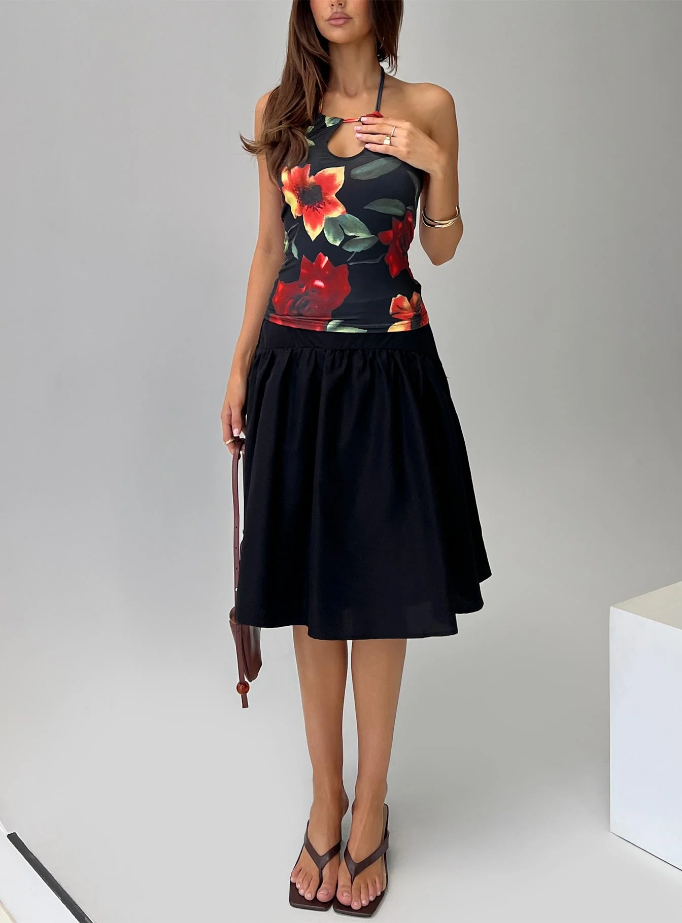 Inside Jokes Top Floral Multi - Image 8