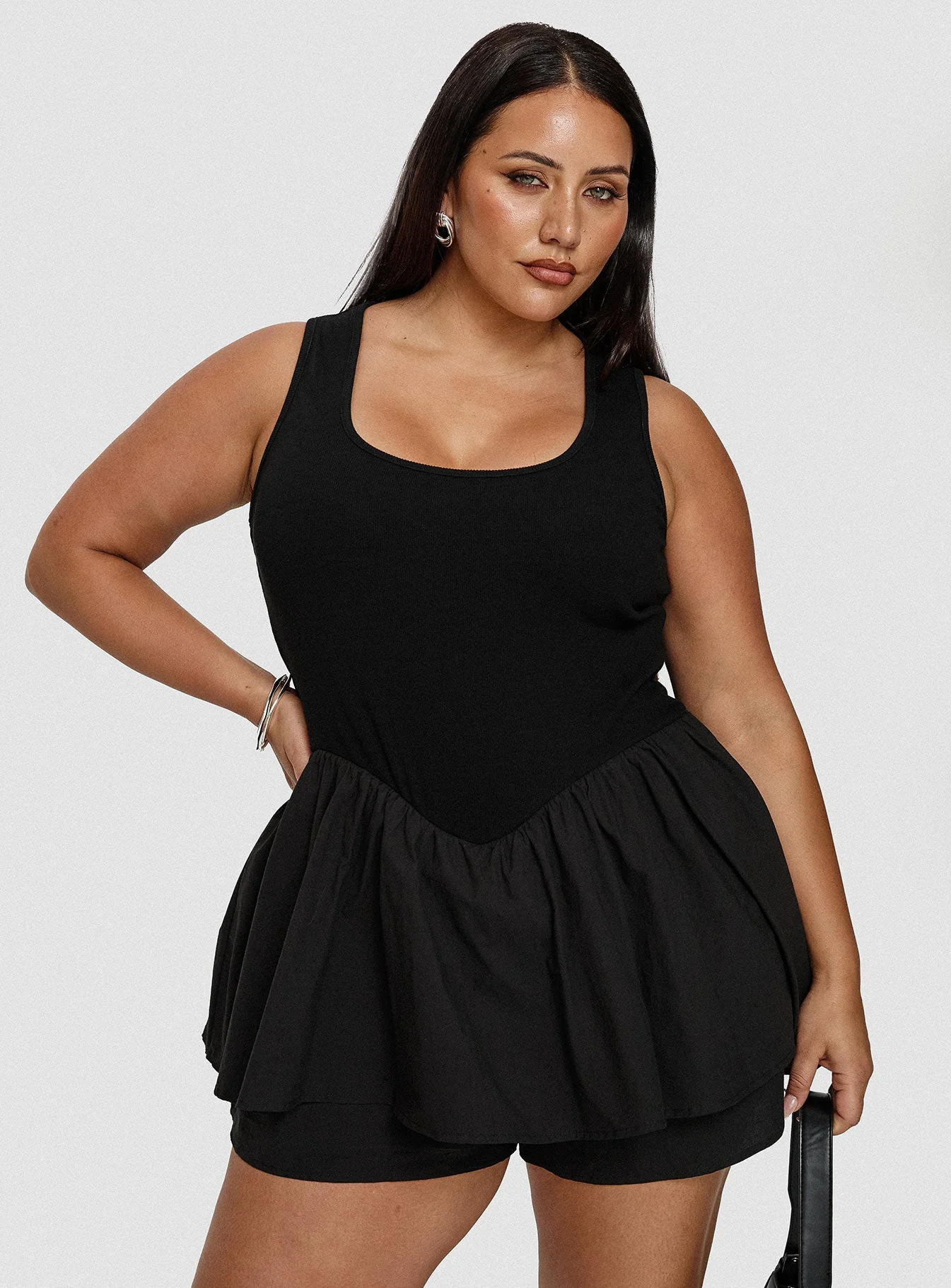 Inspiring Me Playsuit Black Curve - Image 8