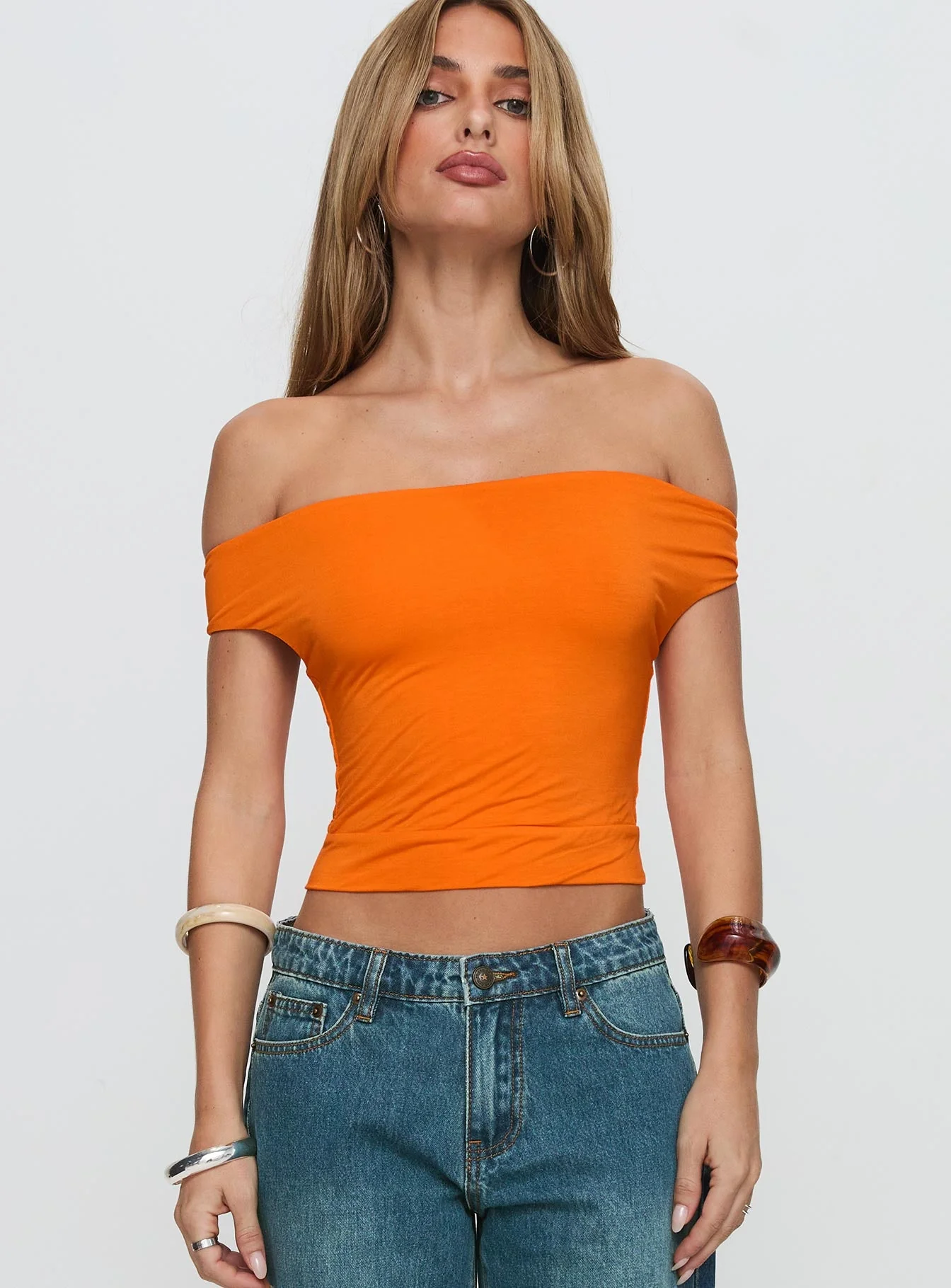 Irina Multi-wear Top Orange - Image 2