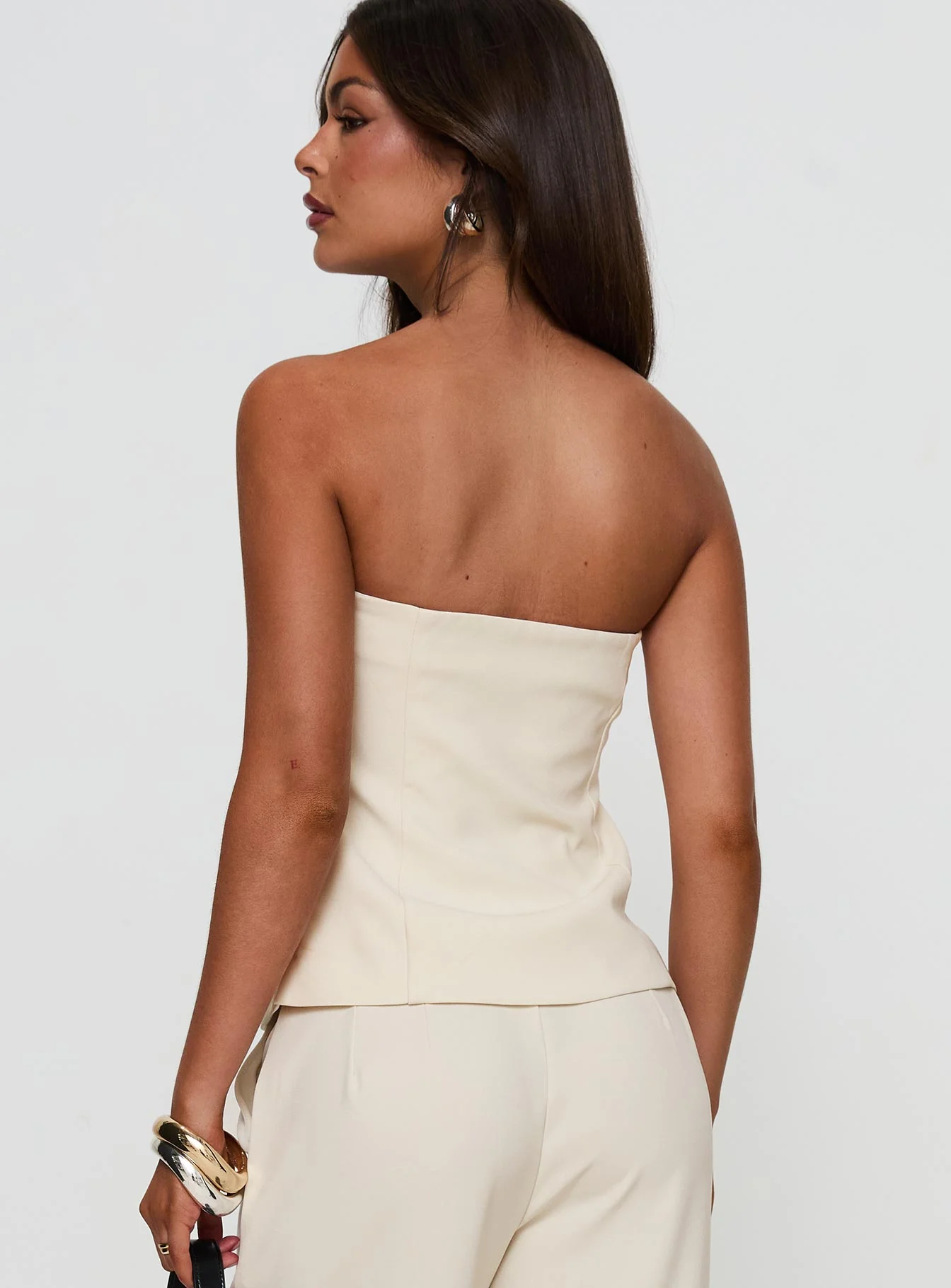 Irresistible Strapless Top Cream - Image 5