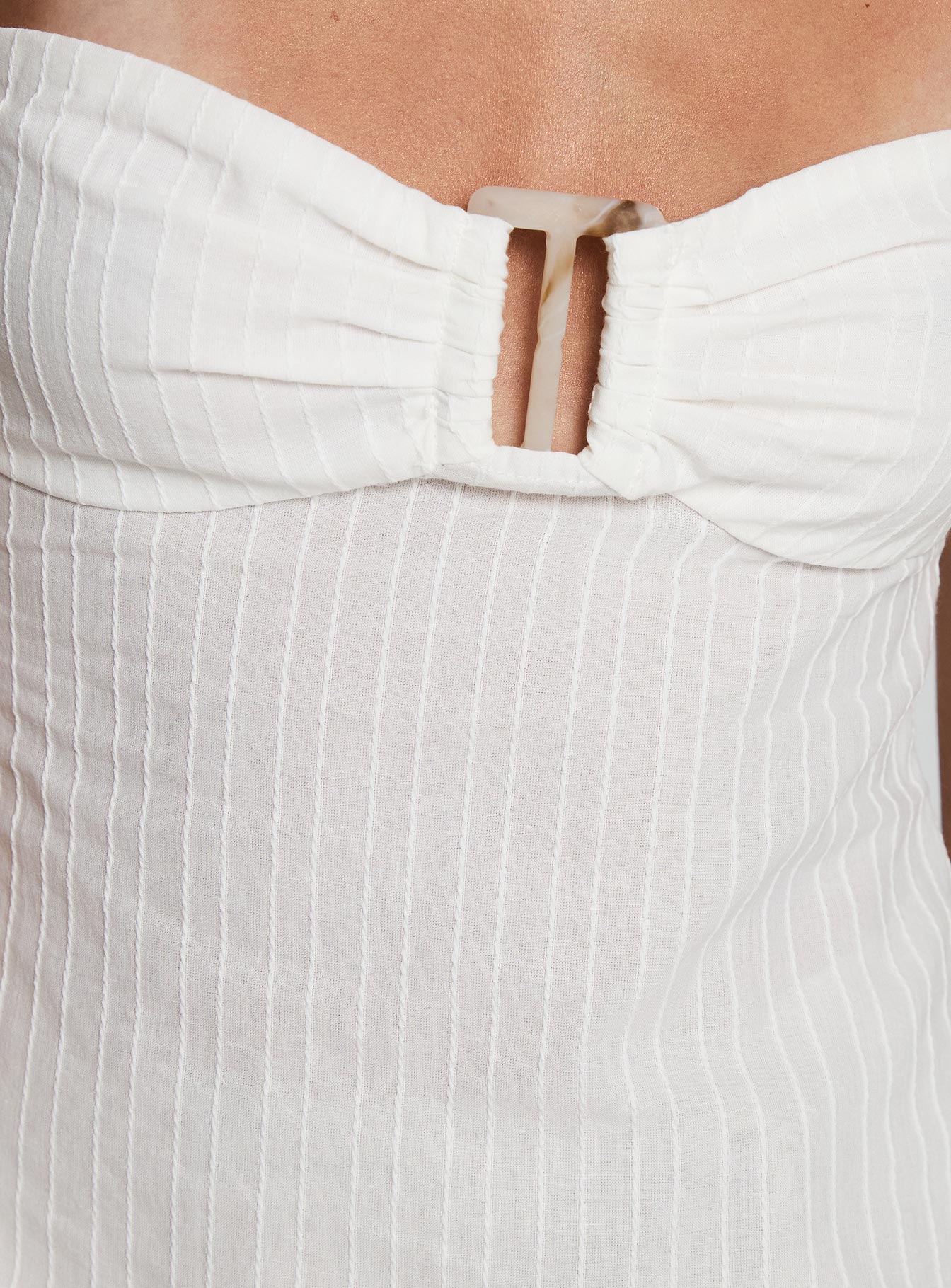 Isabetta Halter Top White - Image 6