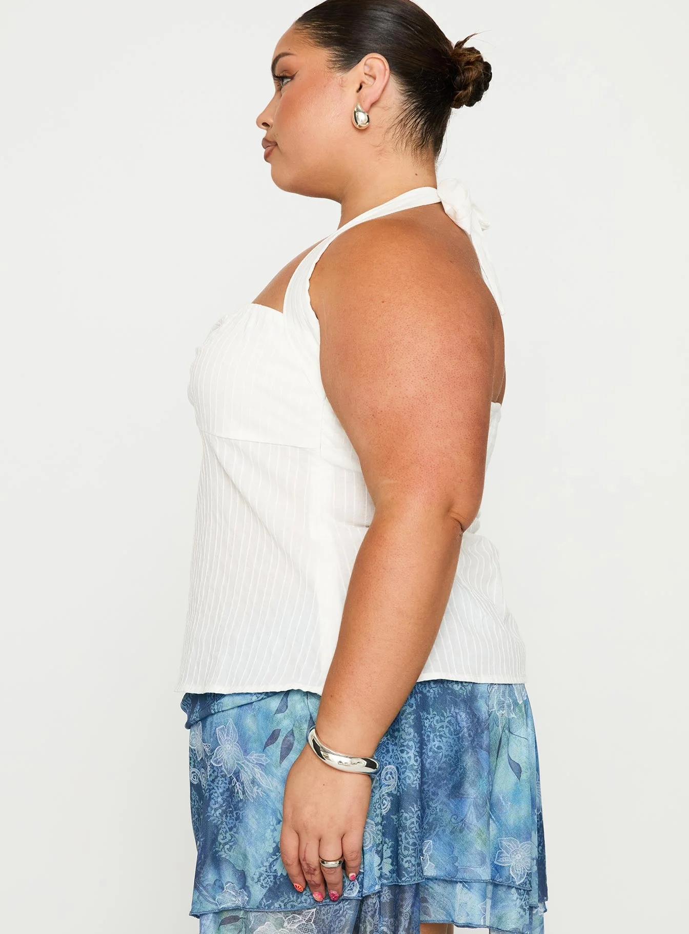 Isabetta Halter Top White Curve - Image 4