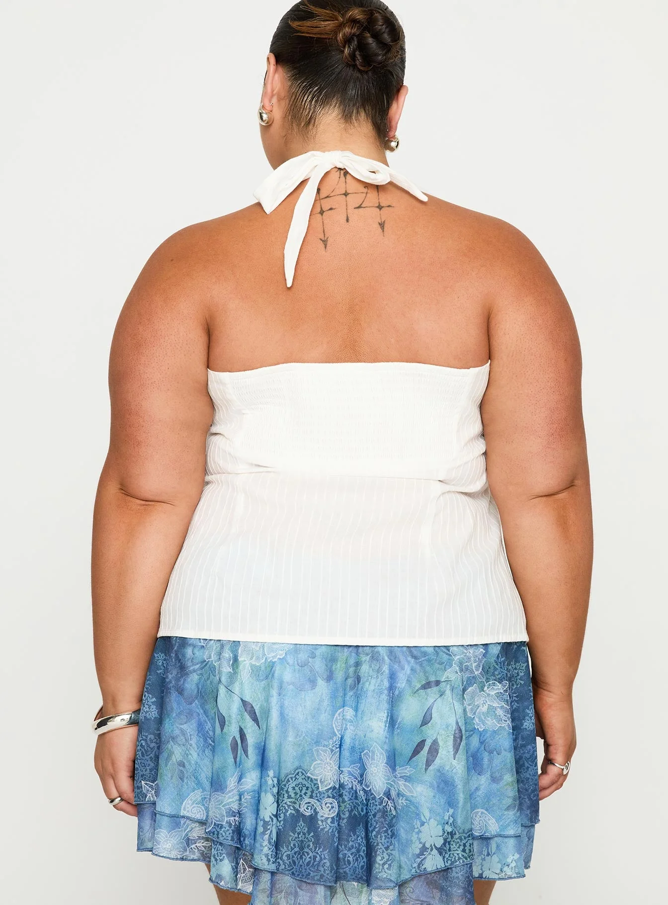 Isabetta Halter Top White Curve - Image 5