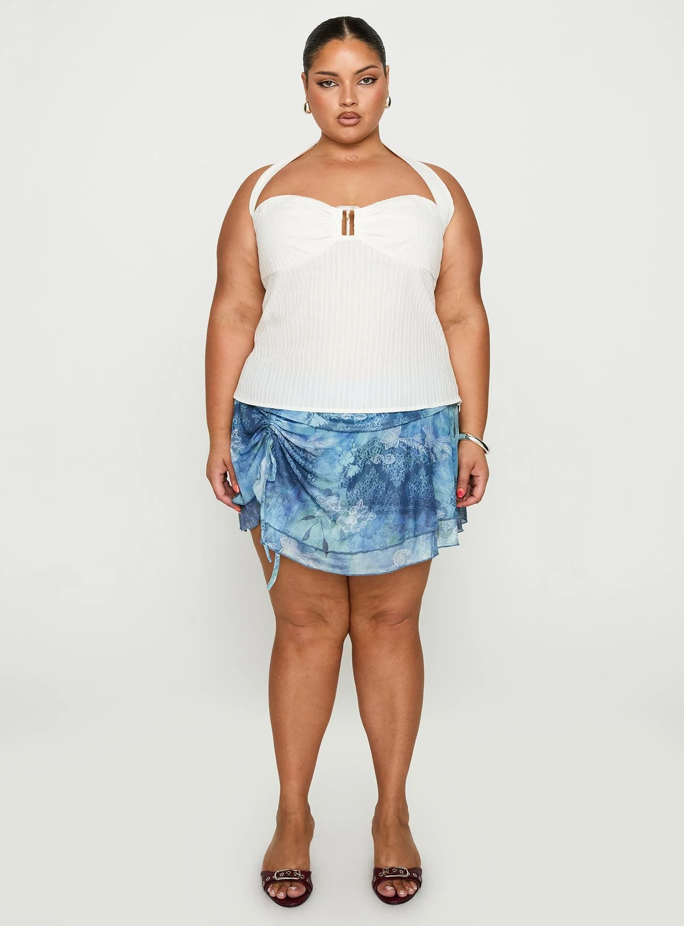 Isabetta Halter Top White Curve - Image 7