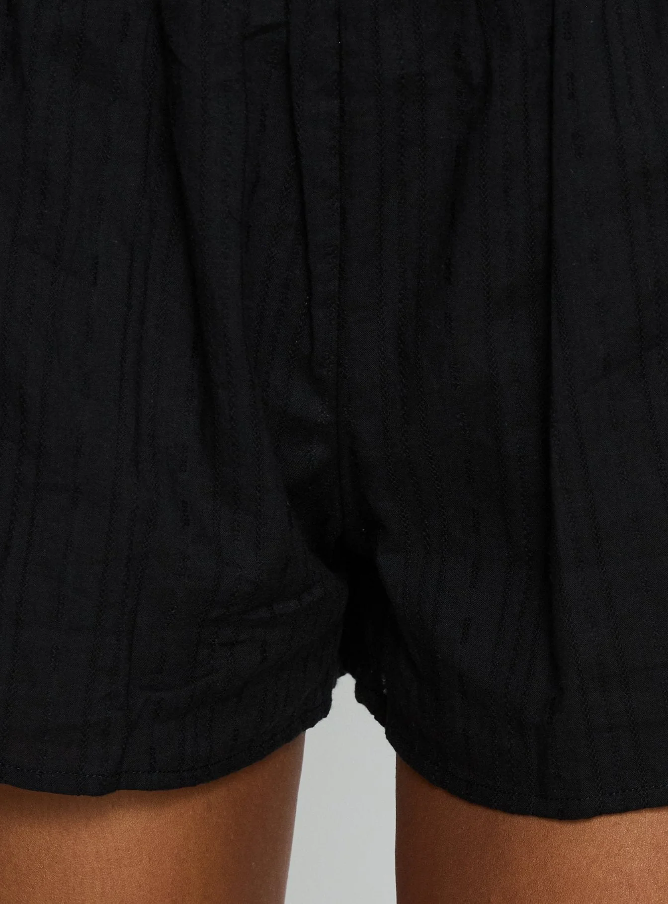 Isafelia Strapless Playsuit Black - Image 7