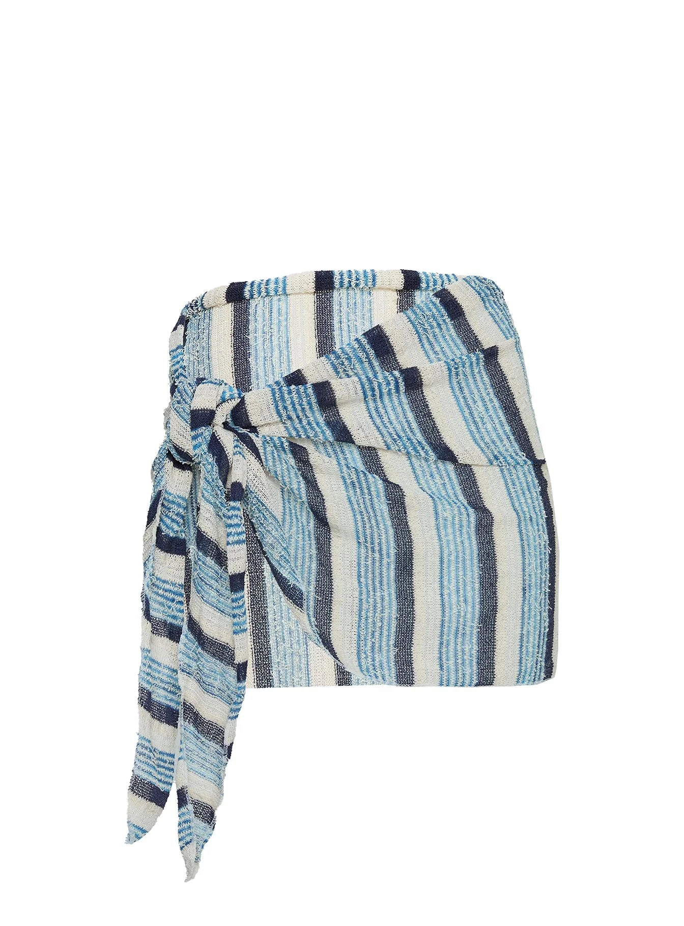 Janeta Sarong Blue Stripe - Image 4