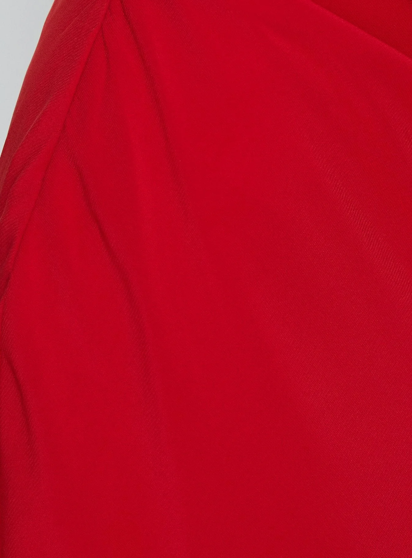 Jasira Strapless Drape Mini Dress Bold Red - Image 8