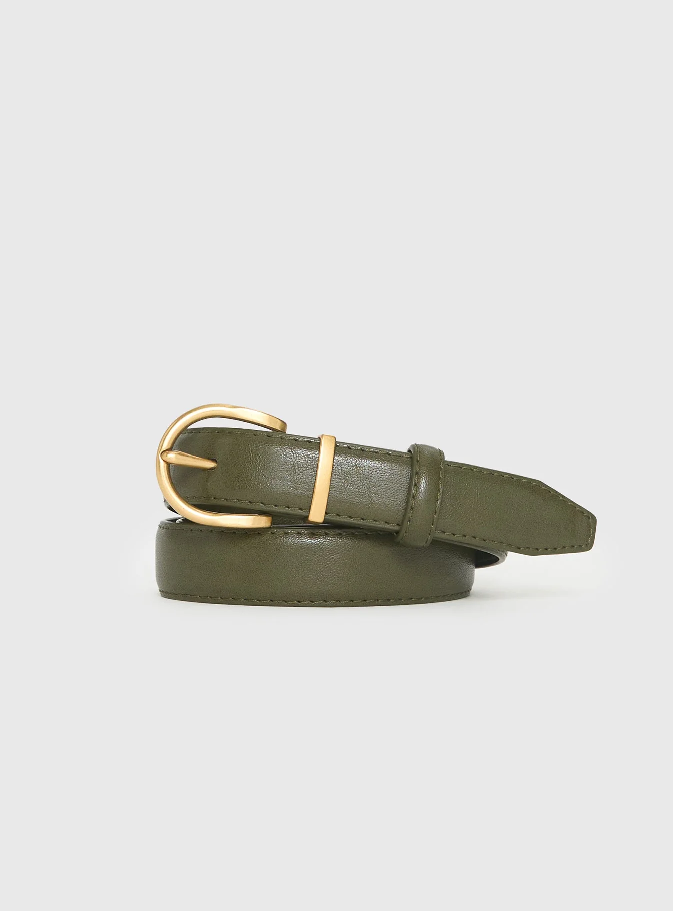 Jaslynn Belt Olive / Gold - Image 2