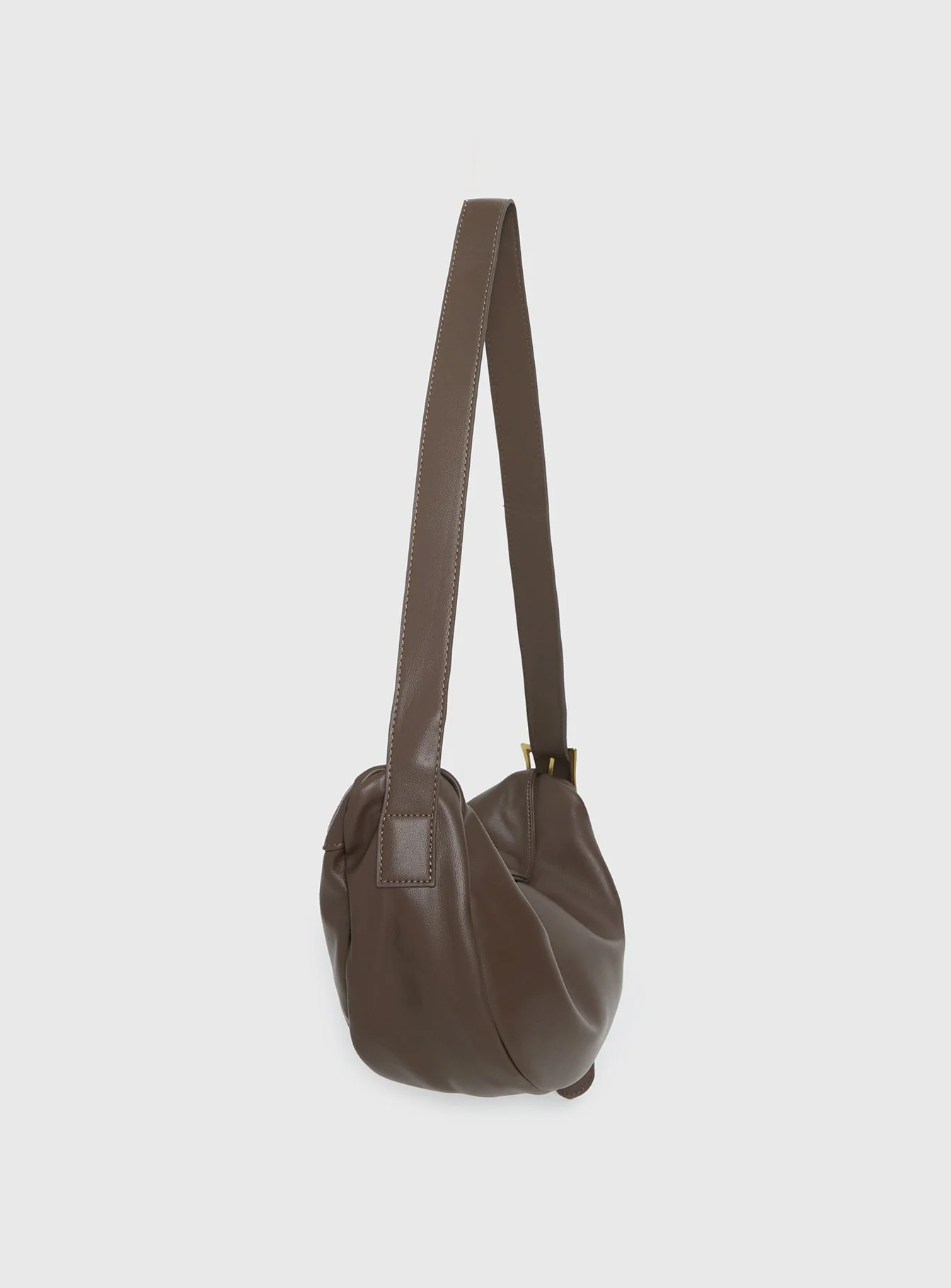 Jaxxon Slouch Shoulder Bag Brown - Image 3