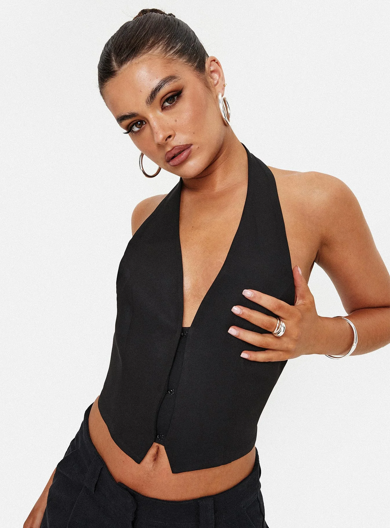 Je Suis Halter Top Onyx - Image 7