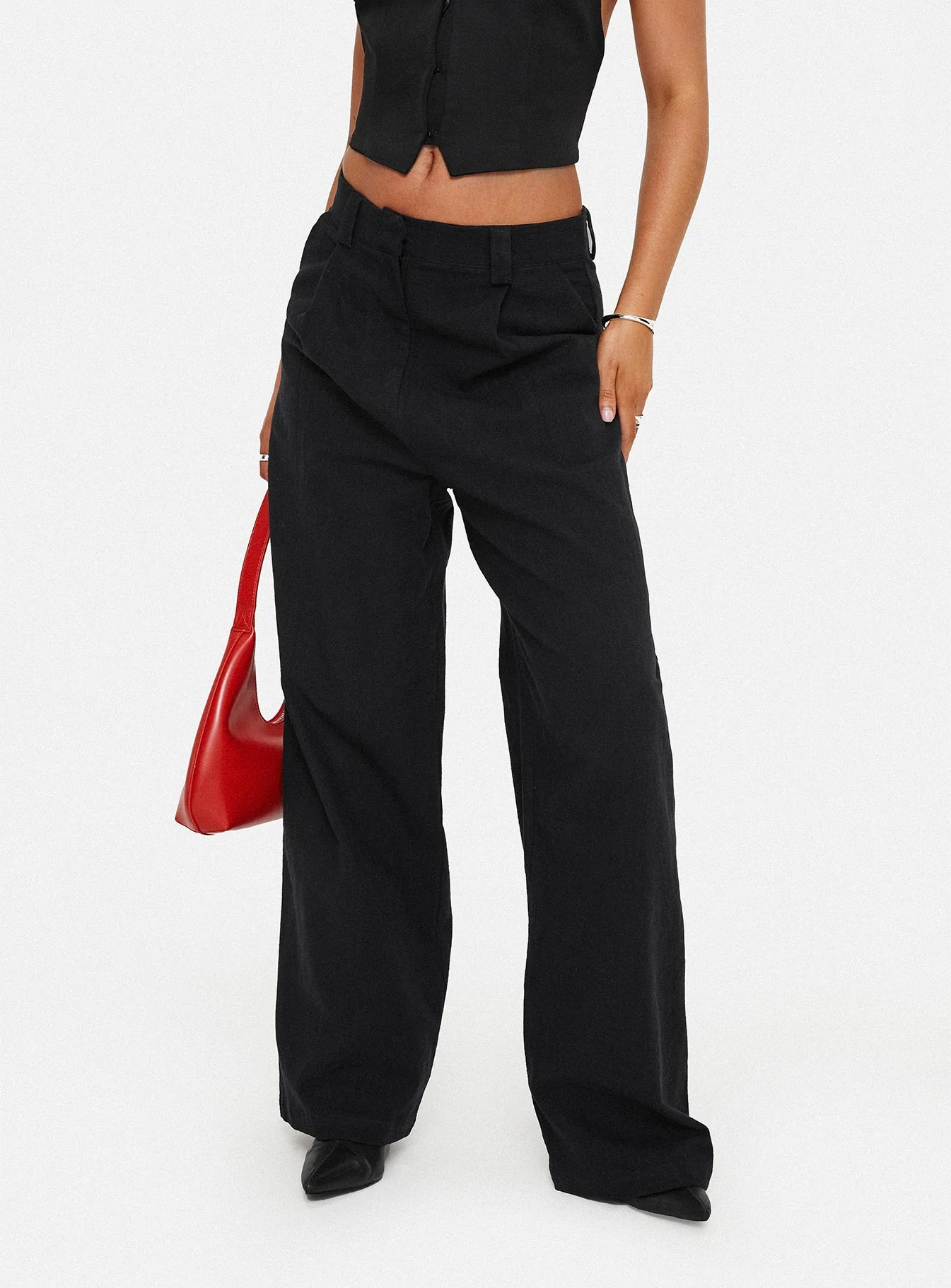 Je Suis Pants Black - Image 7