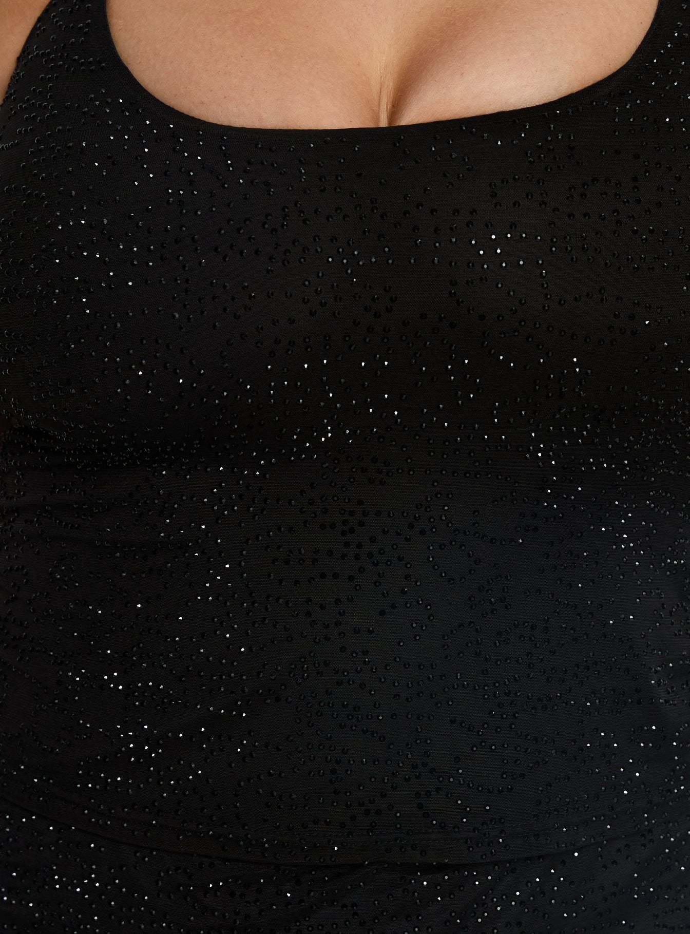 Jenesa Tie Back Top Black Curve - Image 6