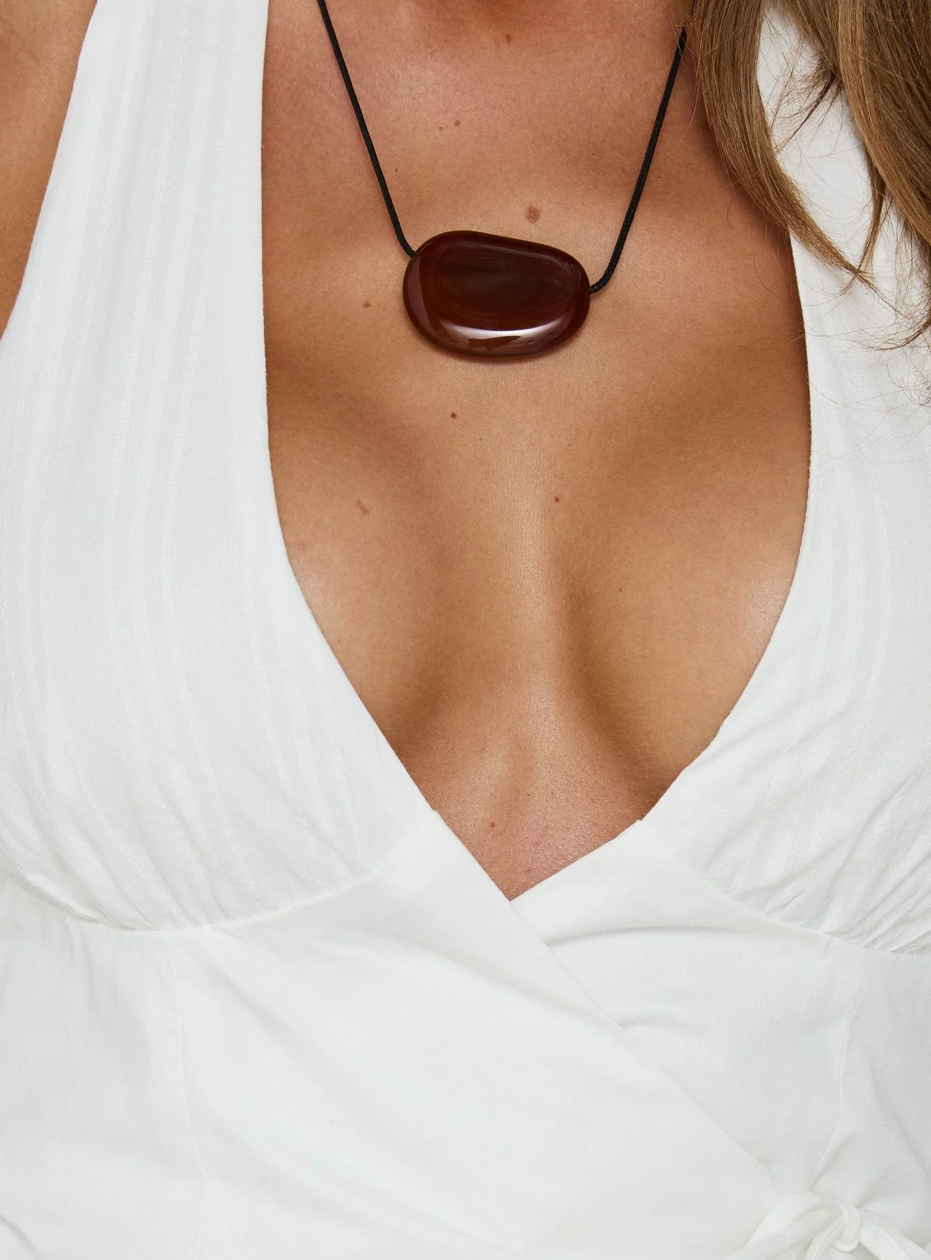 Jezmina Halter Wrap Top White - Image 6