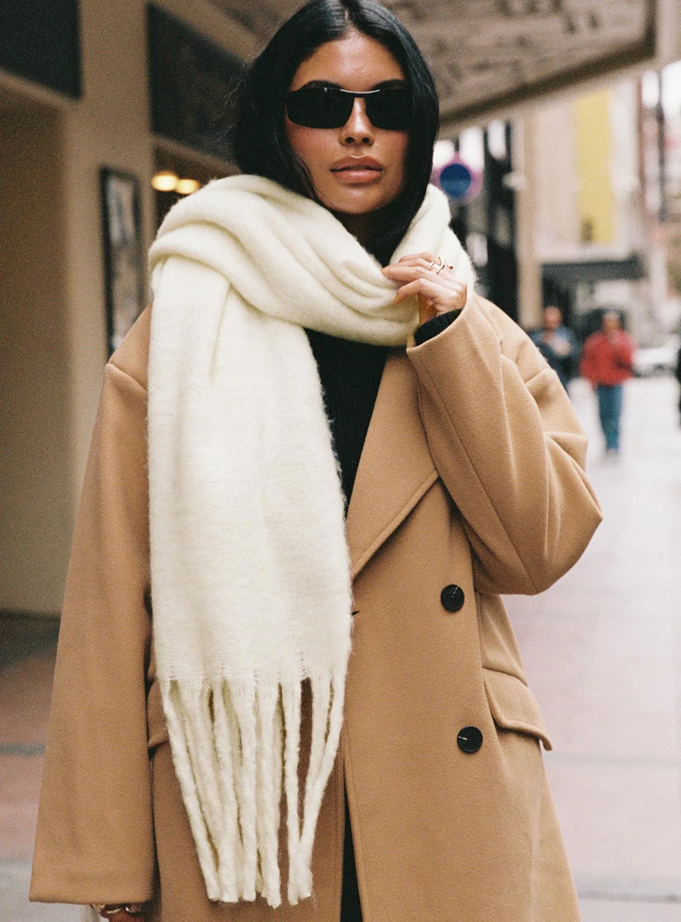 July Scarf Cream - Image 6