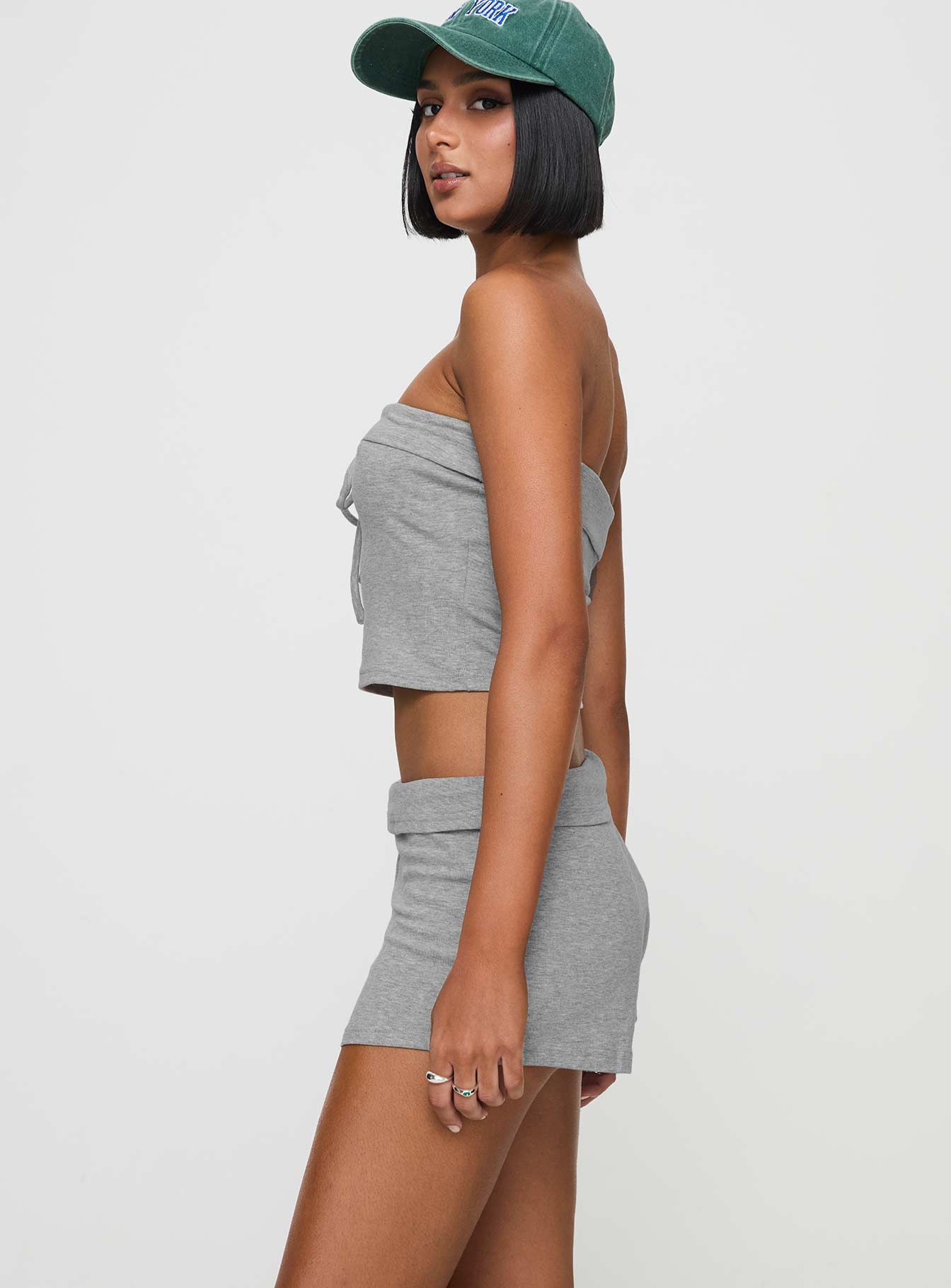 Kaleisha Strapless Set Grey - Image 4