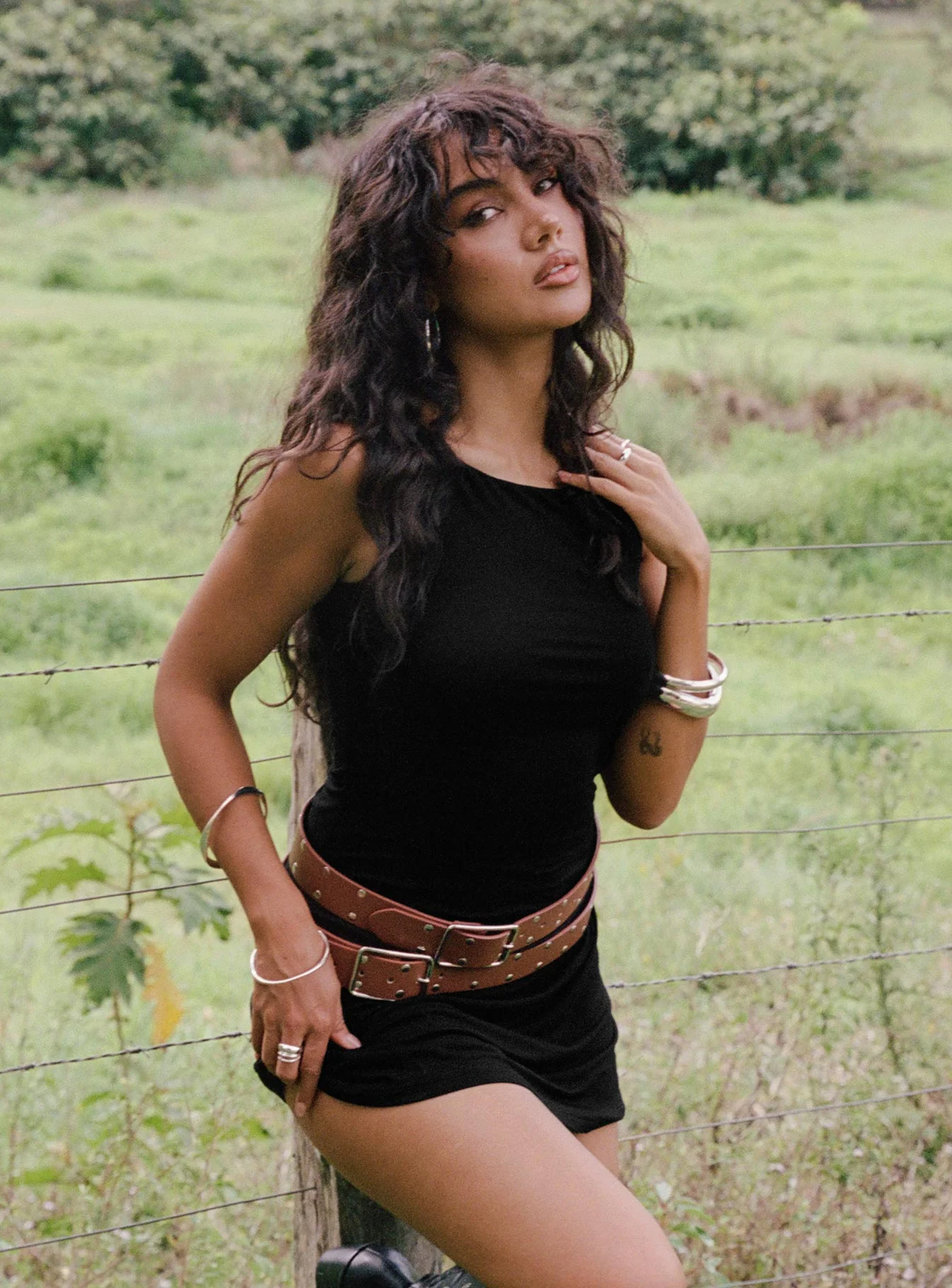 Karreey Mini Dress Black - Image 11