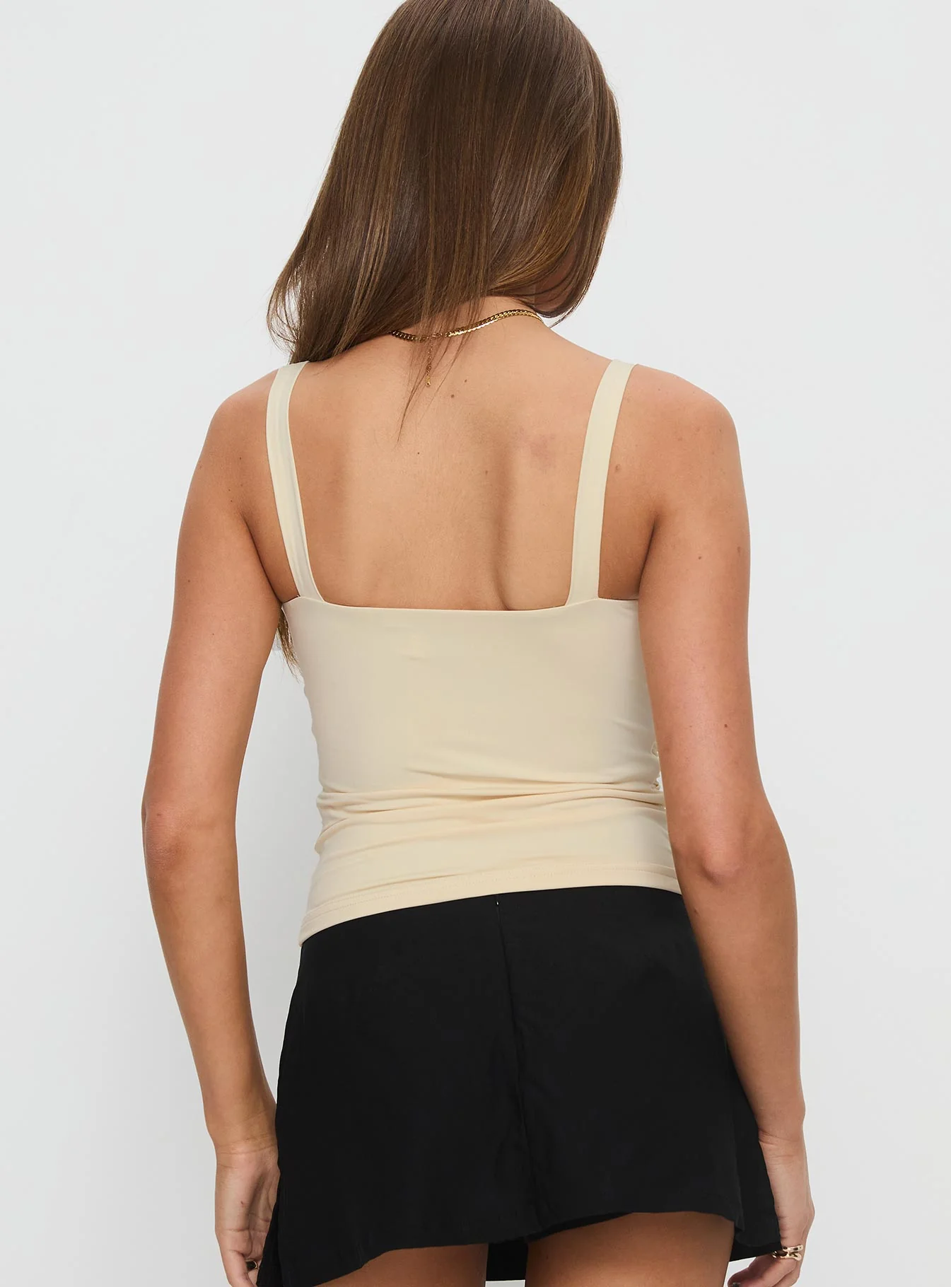 Katee Lace Trim Top Cream - Image 4