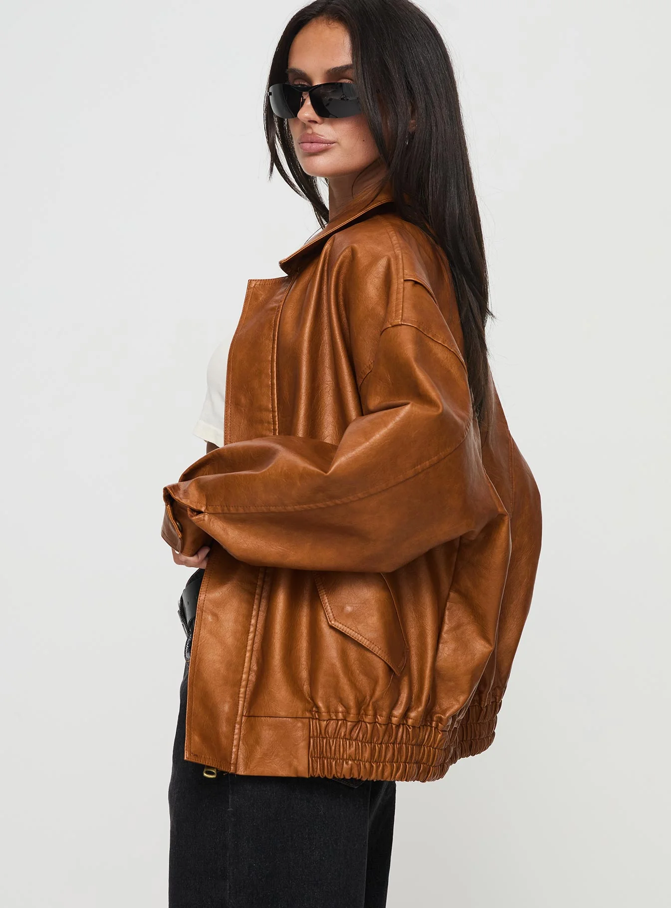 Kenny Bomber Jacket Tan - Image 4