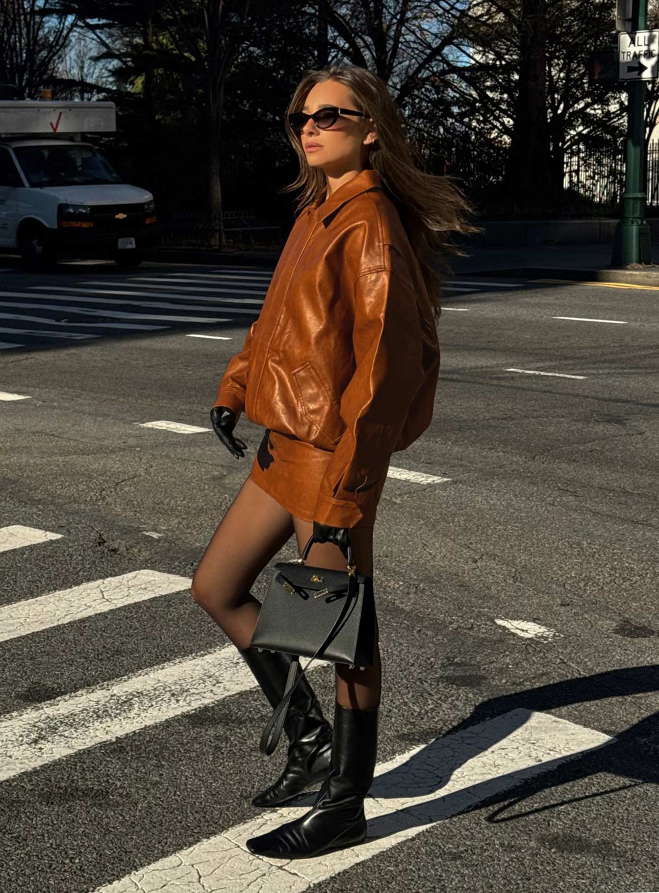 Kenny Bomber Jacket Tan - Image 9
