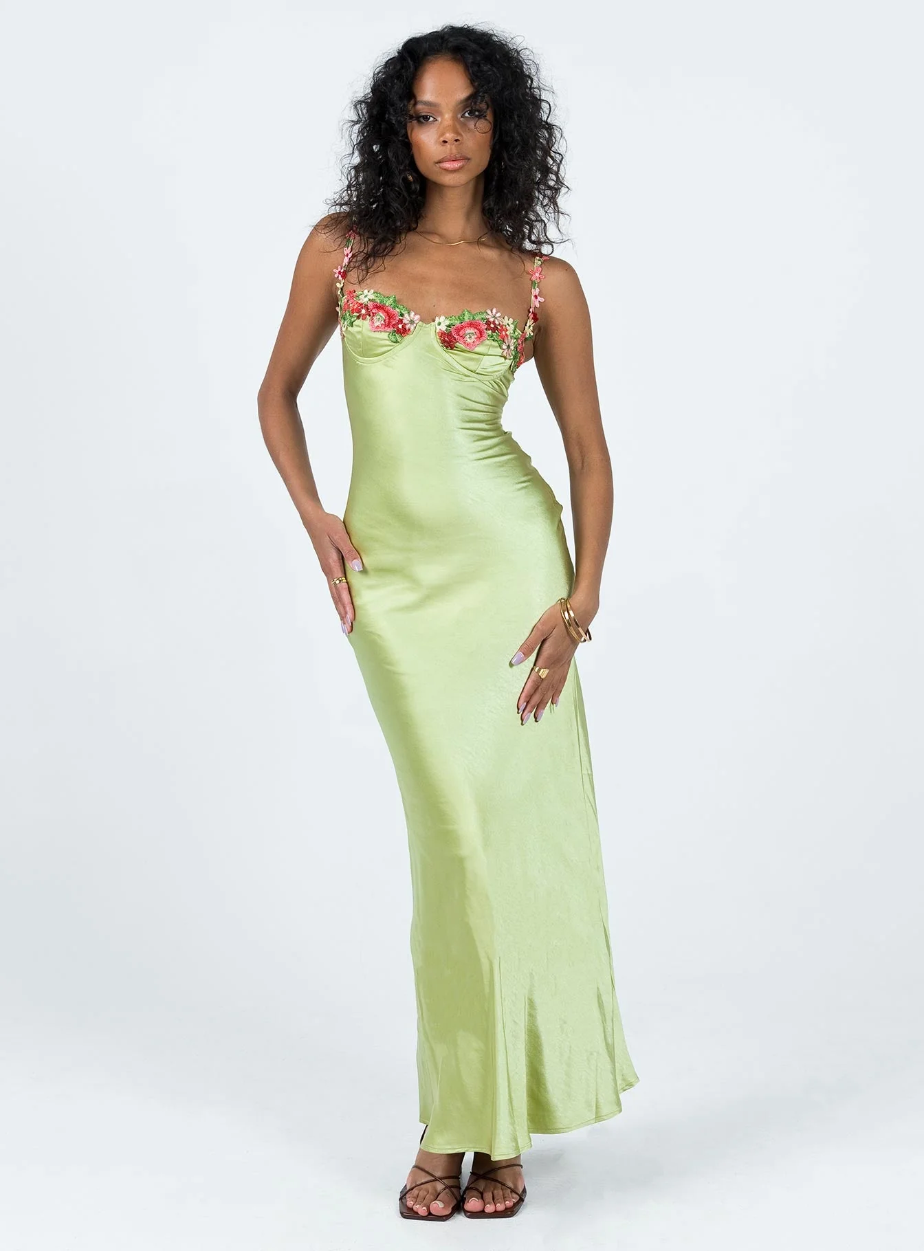 Kenzie Maxi Dress Green - Image 4