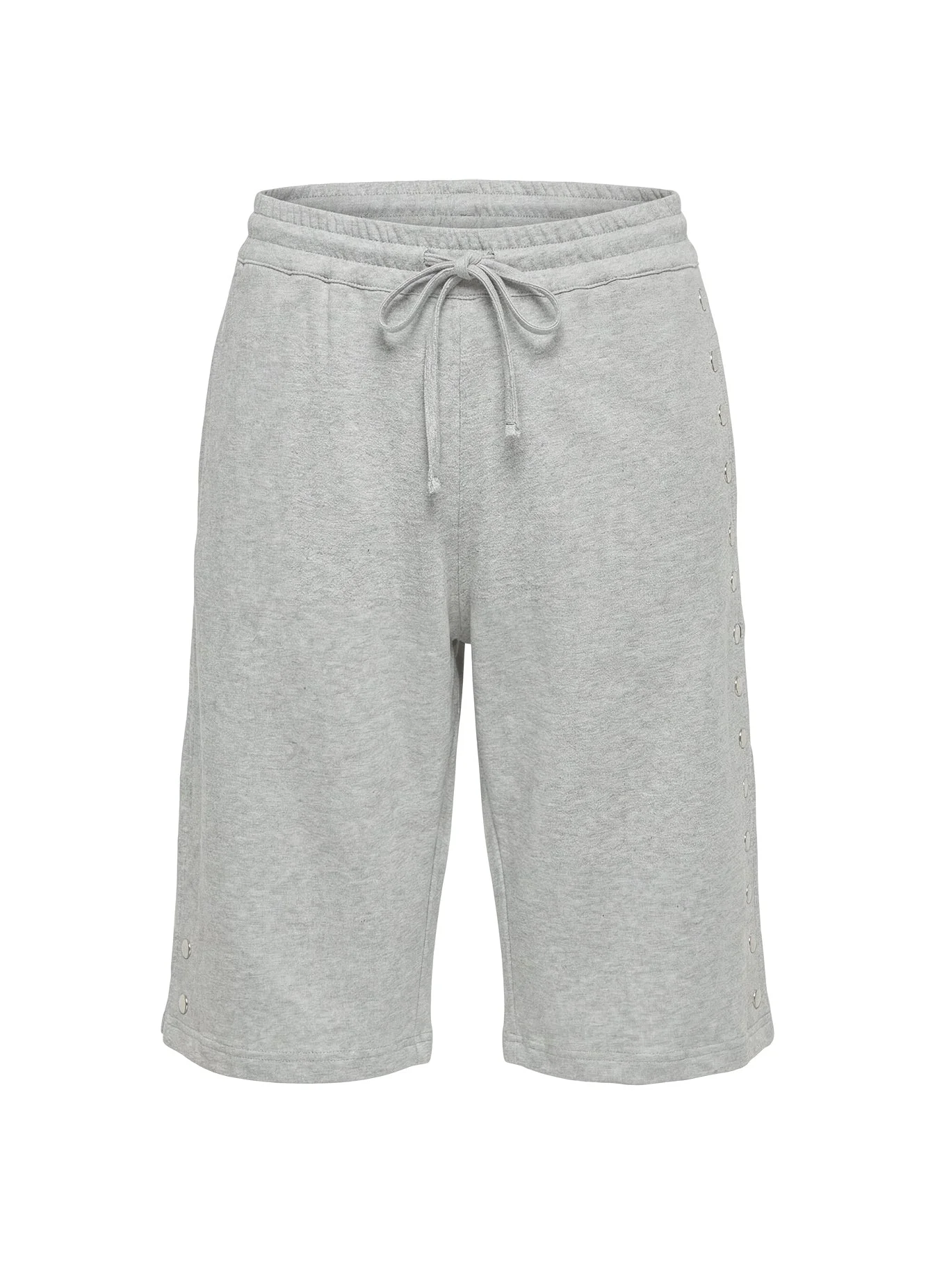 Kether Longline Basketball Studs Short Grey Marle - Image 8