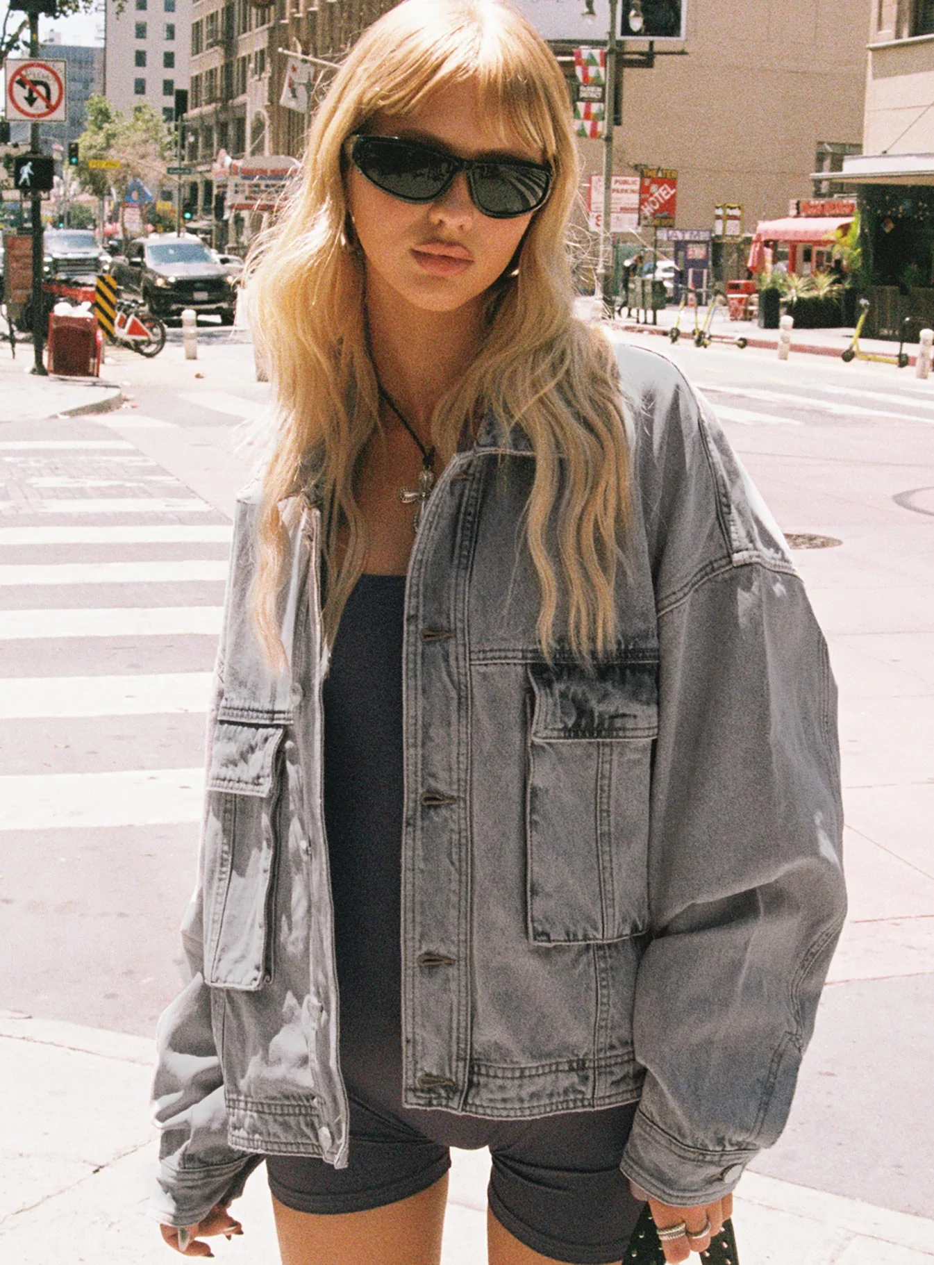 Kier Oversized Denim Jacket - Image 2