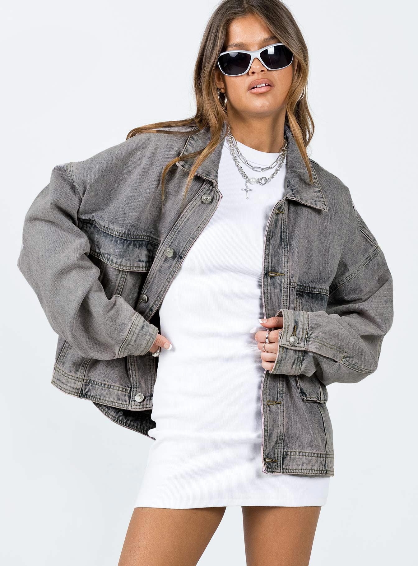 Kier Oversized Denim Jacket - Image 3