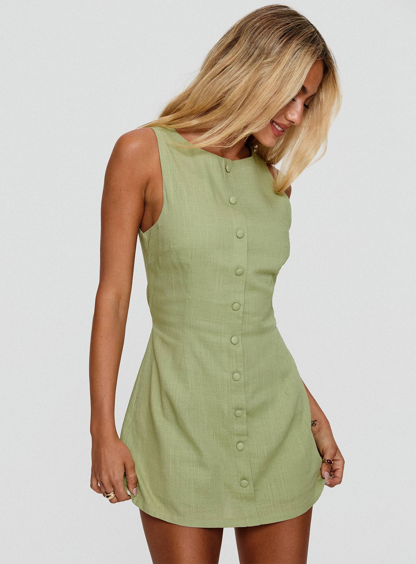 Laird Playsuit Green - Image 8