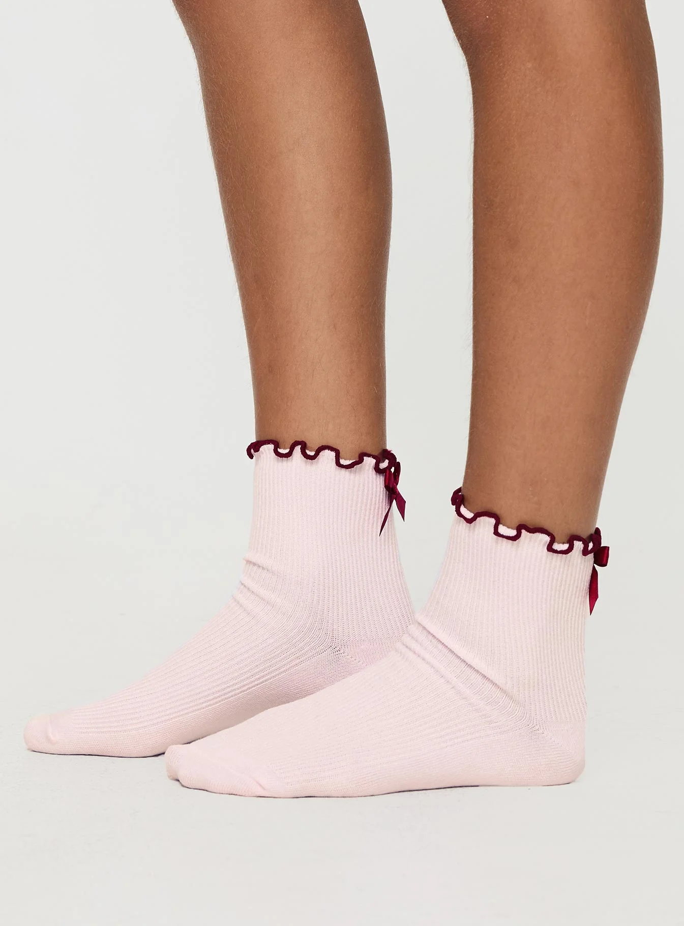 Lanter Socks Pink / Red - Image 3