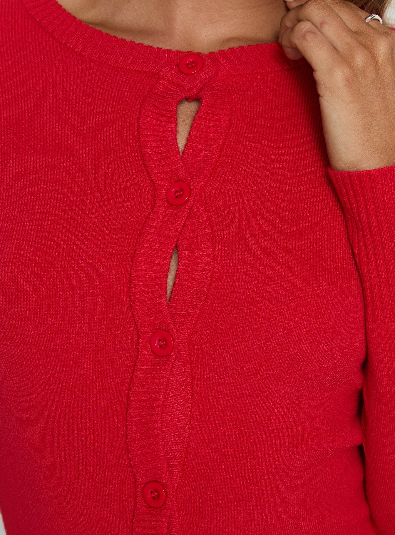 Lauraine Cardigan Red - Image 6