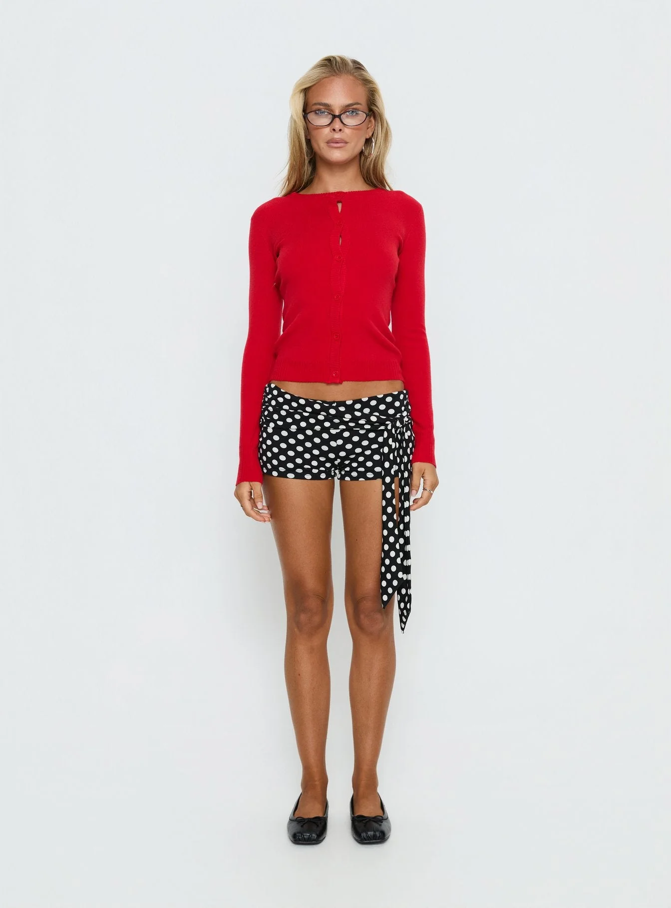 Lauraine Cardigan Red - Image 7