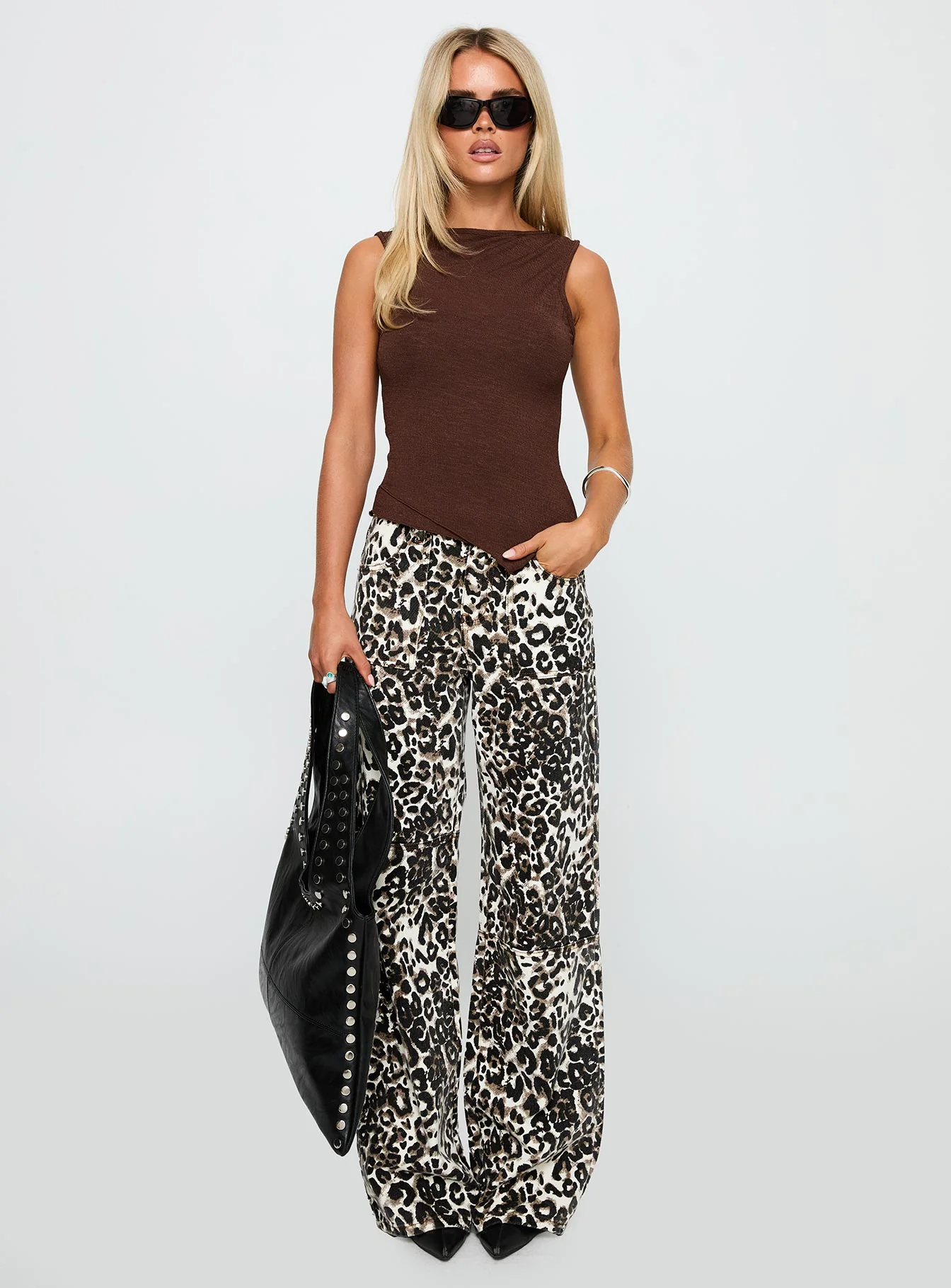 Lefort Tank Top Chocolate - Image 7