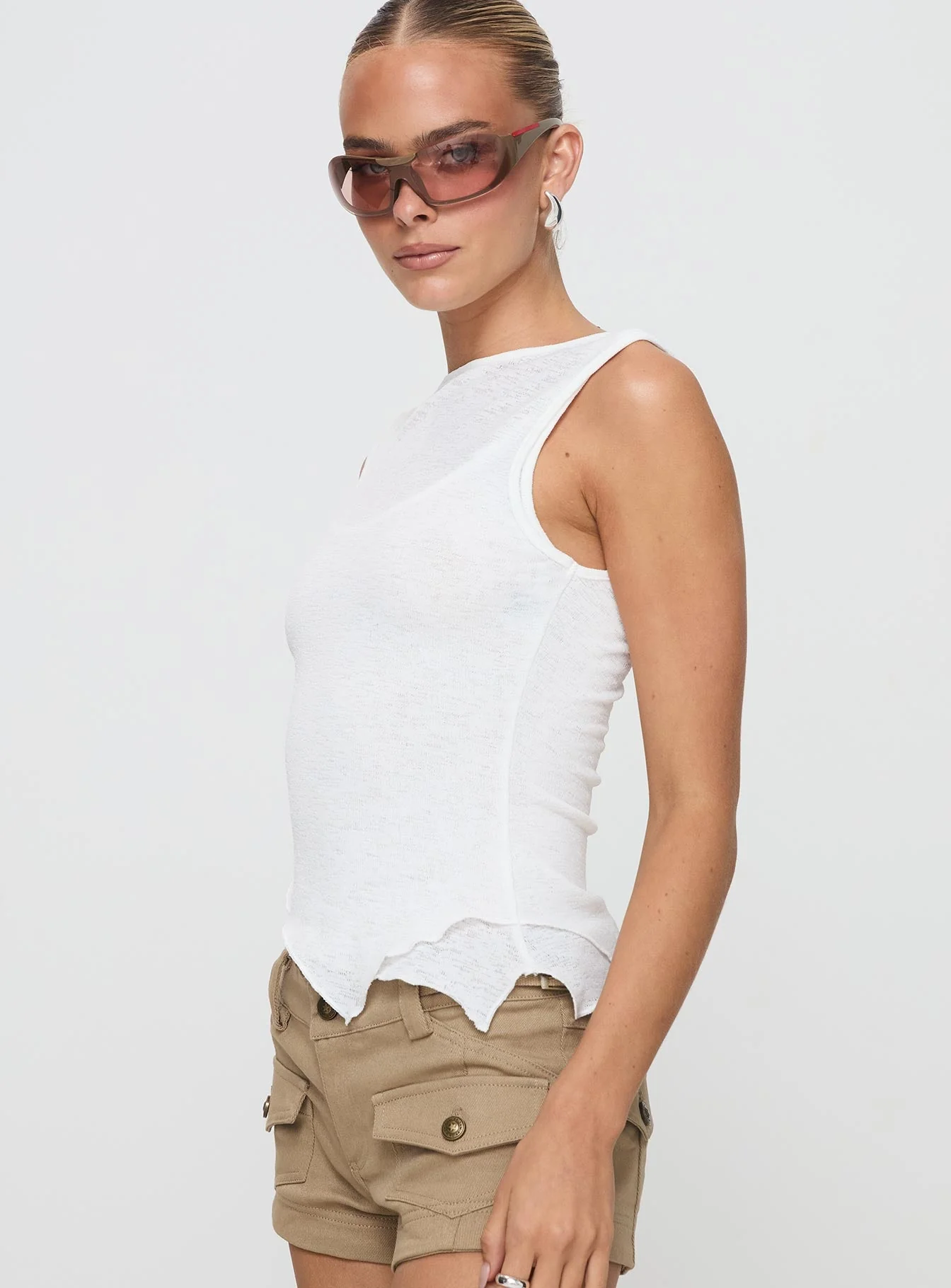 Lefort Tank Top White - Image 4