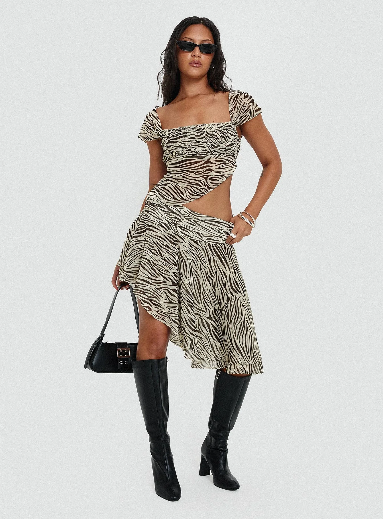 Legacy Midi Skirt Zebra - Image 8