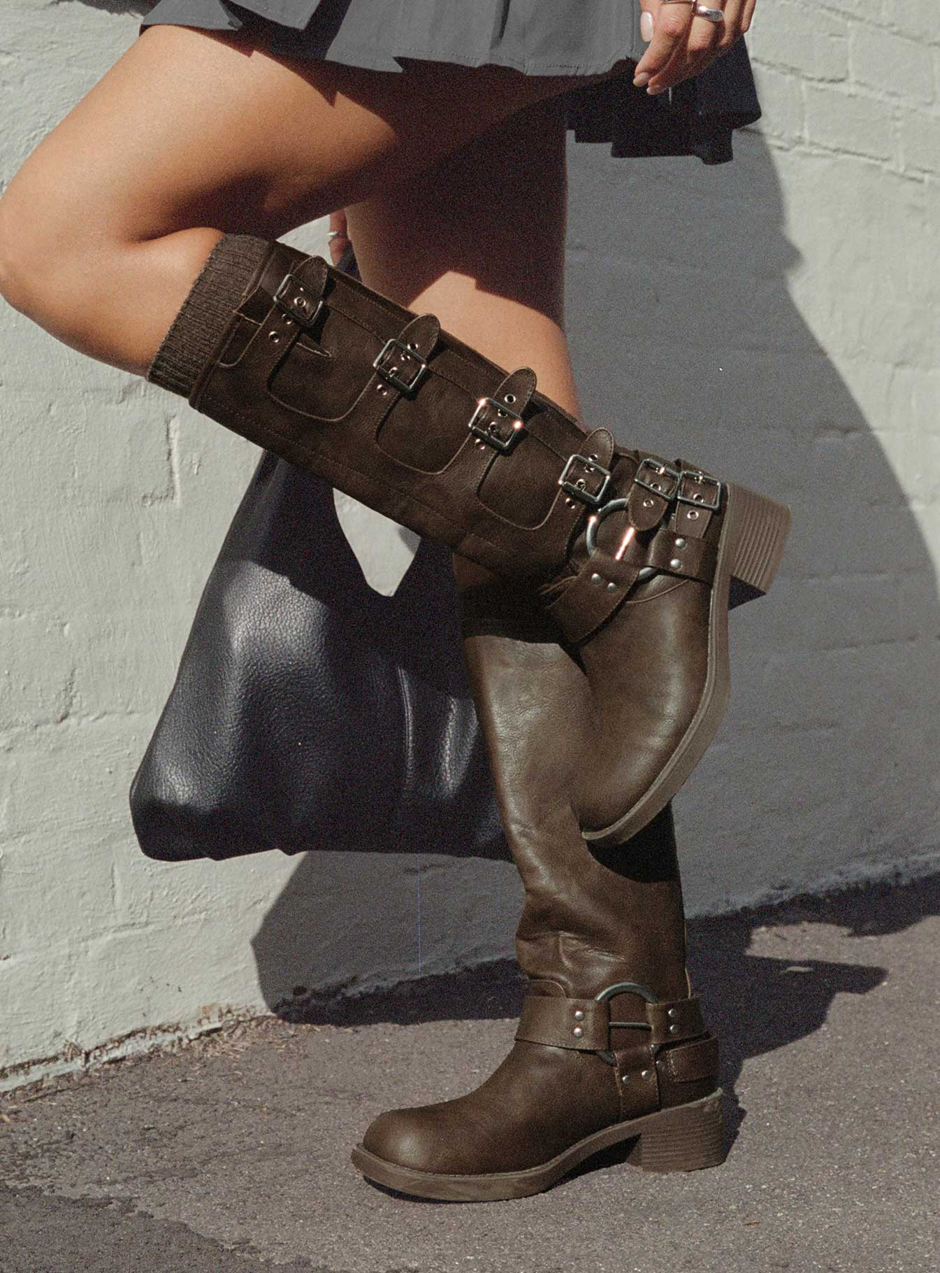 Buckle Down Boots Brown - Image 6