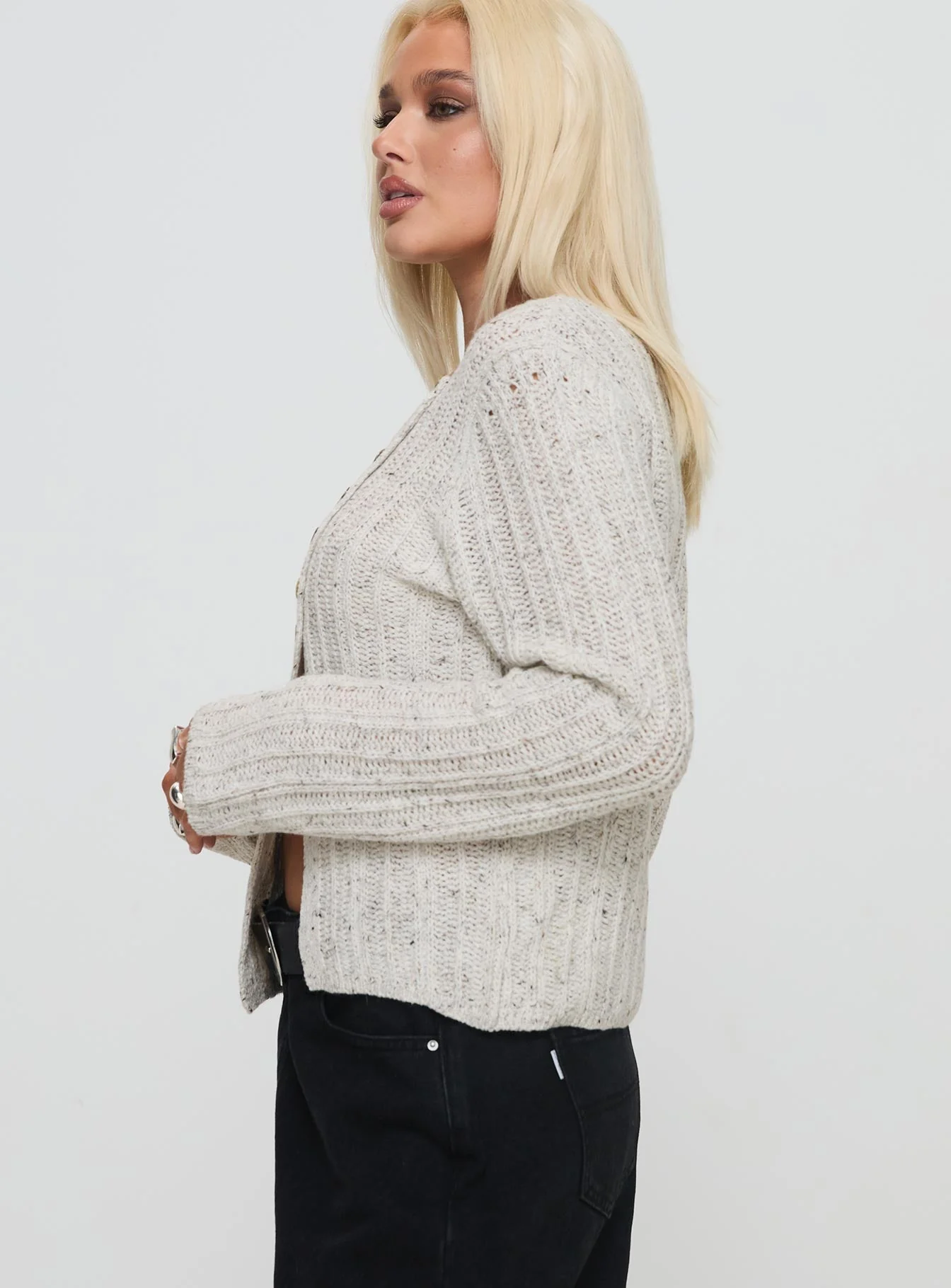 Lenker Knit Jumper Grey - Image 4
