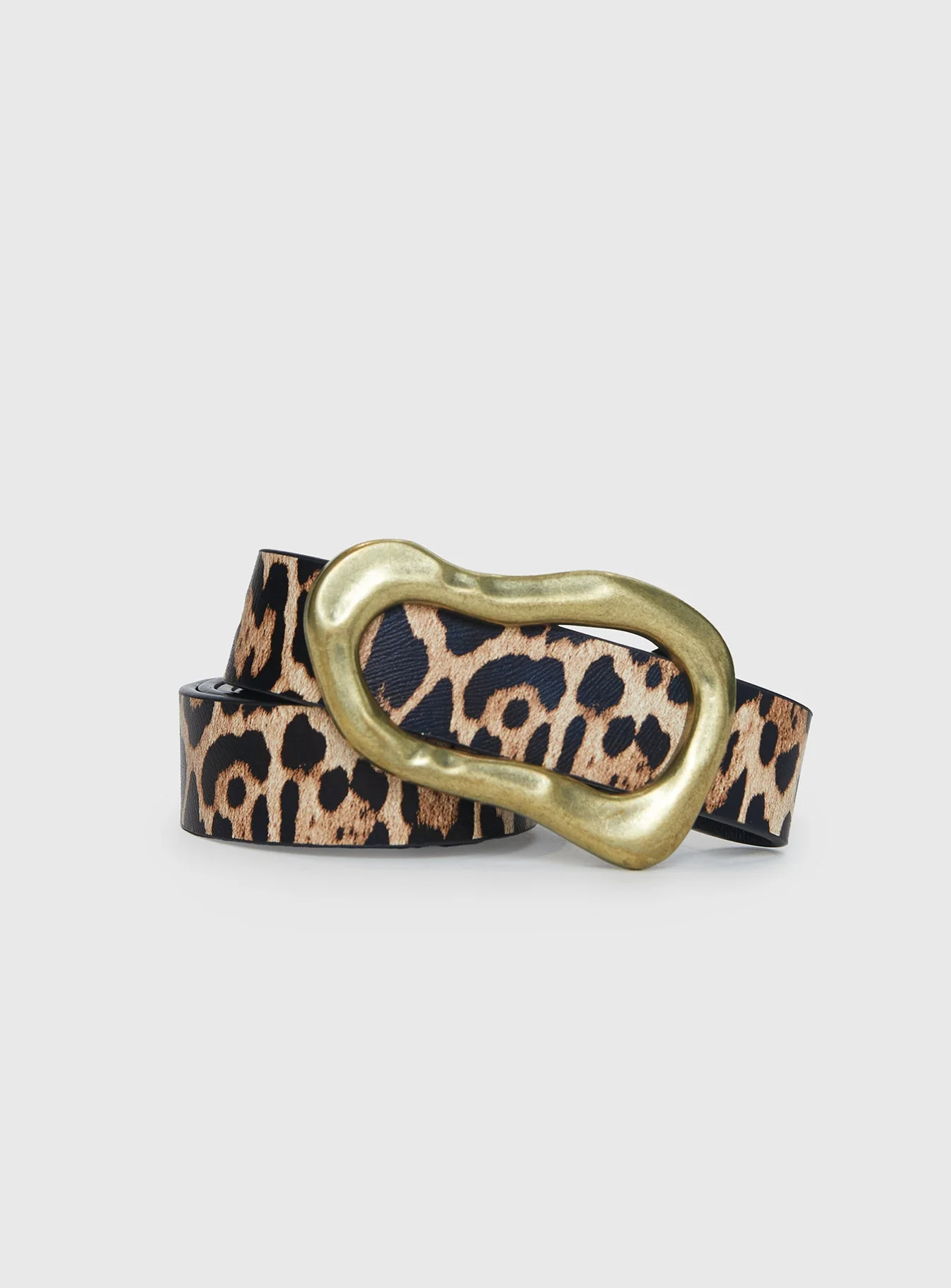 Leto Belt Leopard / Gold - Image 2