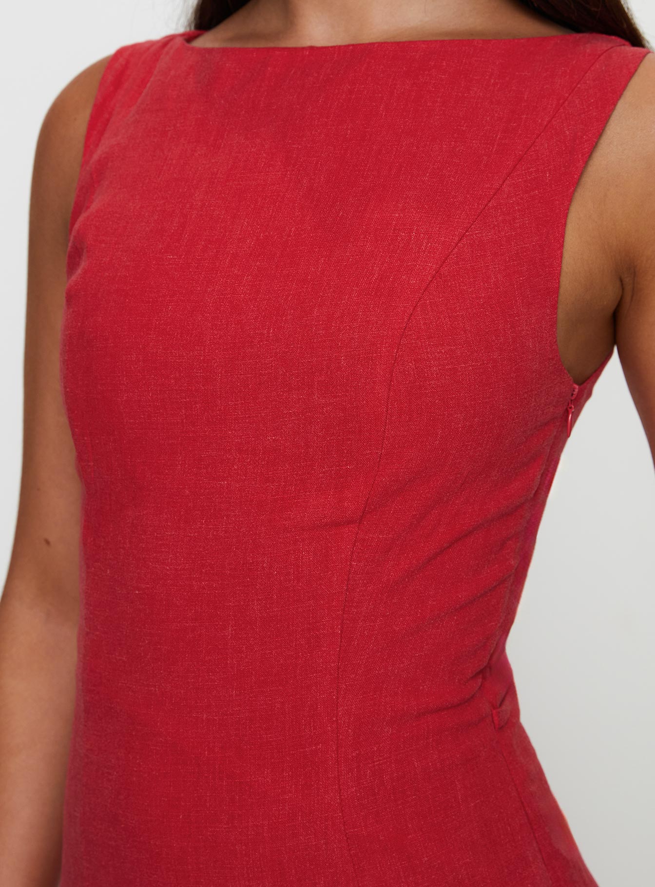Lewisa Maxi Dress Red - Image 5
