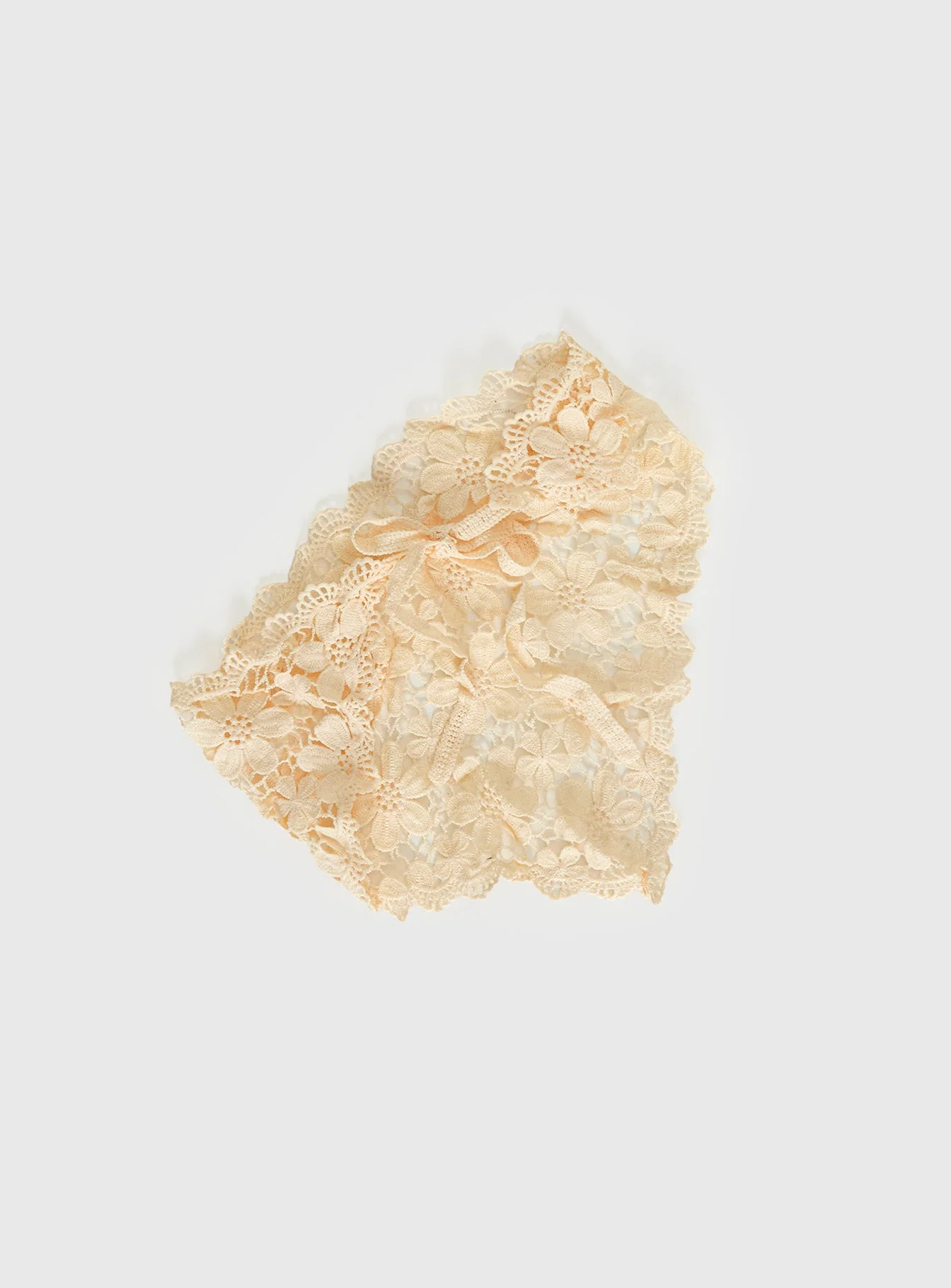 Lilibette Crochet Hair Bandana Butter - Image 2